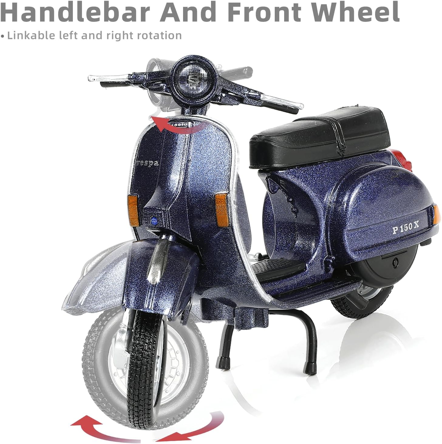 1:18 Scale Vespa P150X Scooter Model