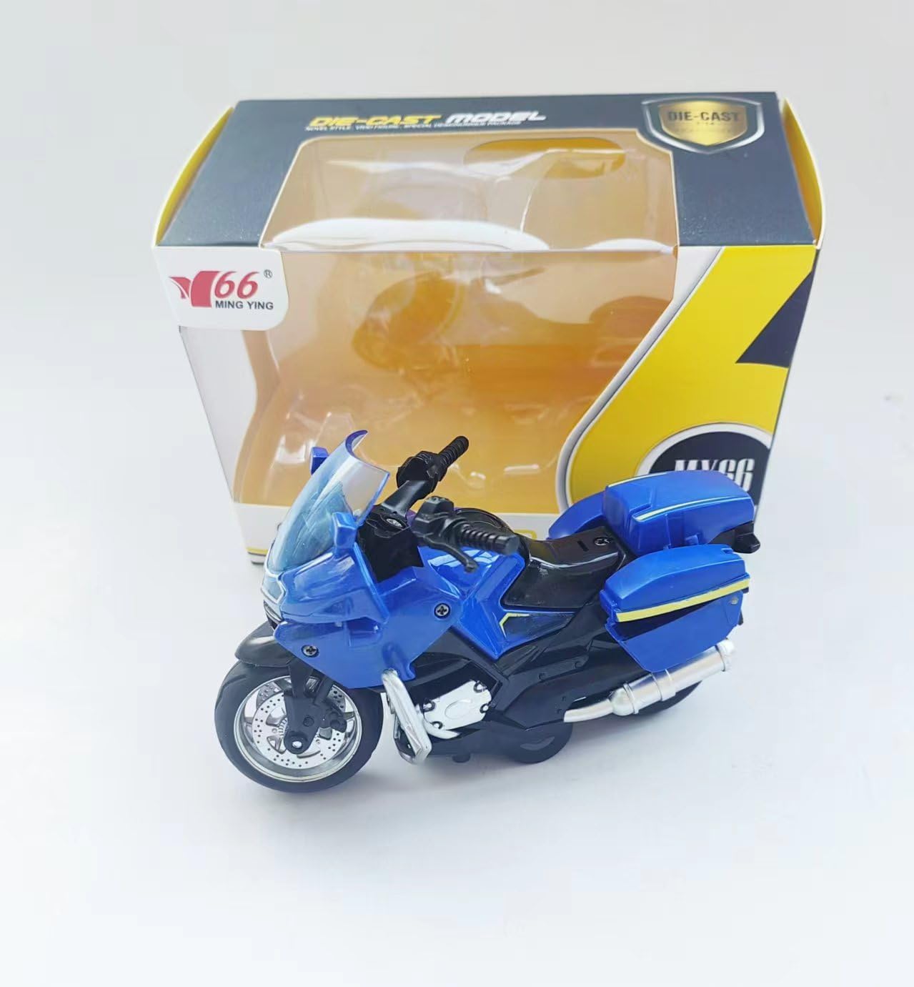 Blue Motorcycle Toys with Sounds and Lights for Boys 3-12 Years