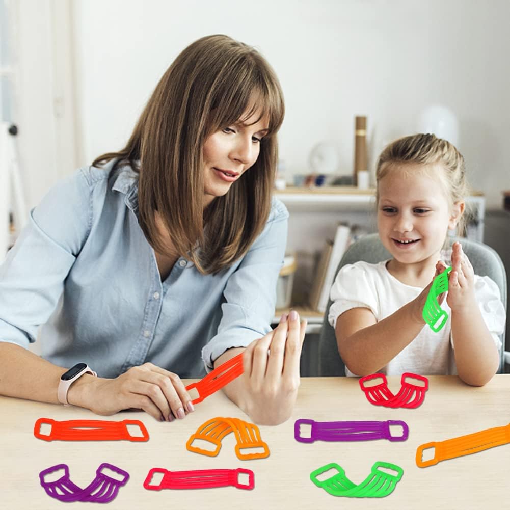 12 Pack Stretchy Rope Stress Relief Toys