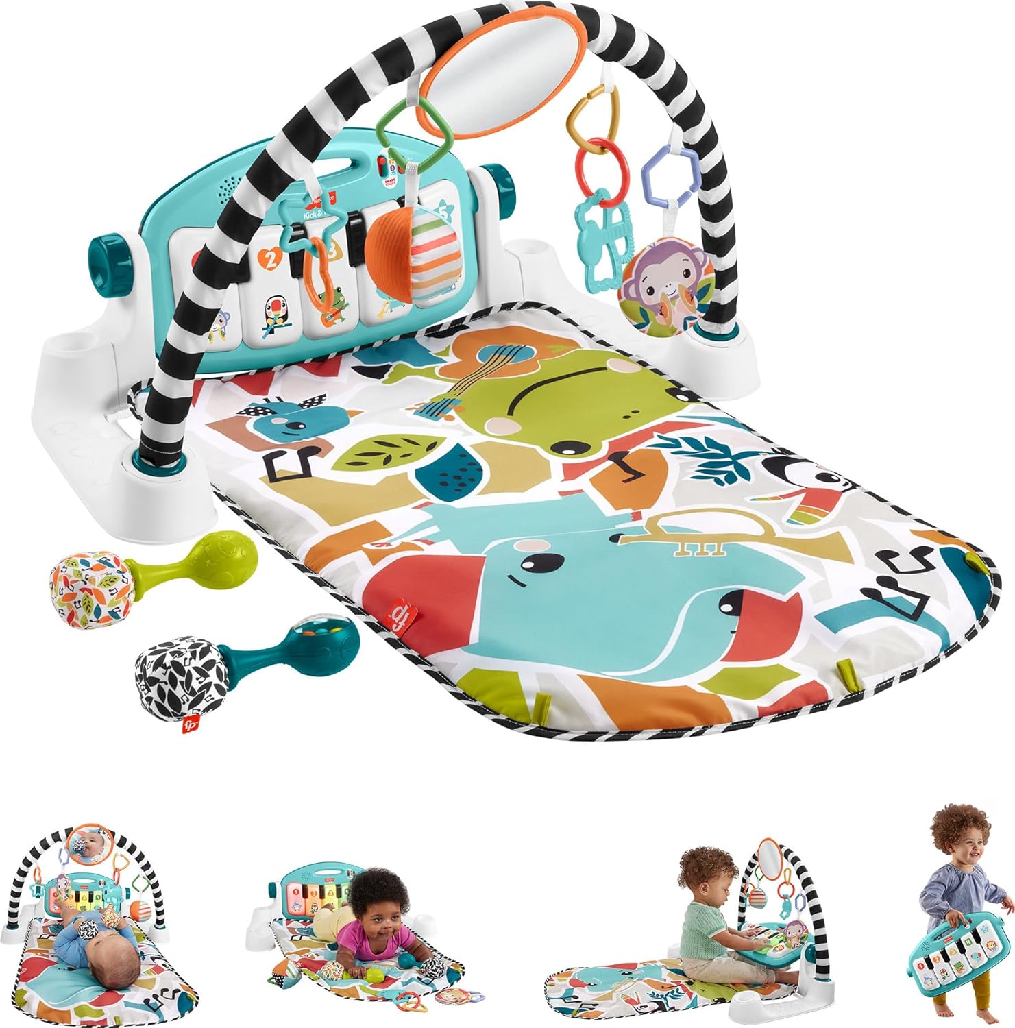 Baby Gift Set Glow and Grow Kick & Play Piano Gym