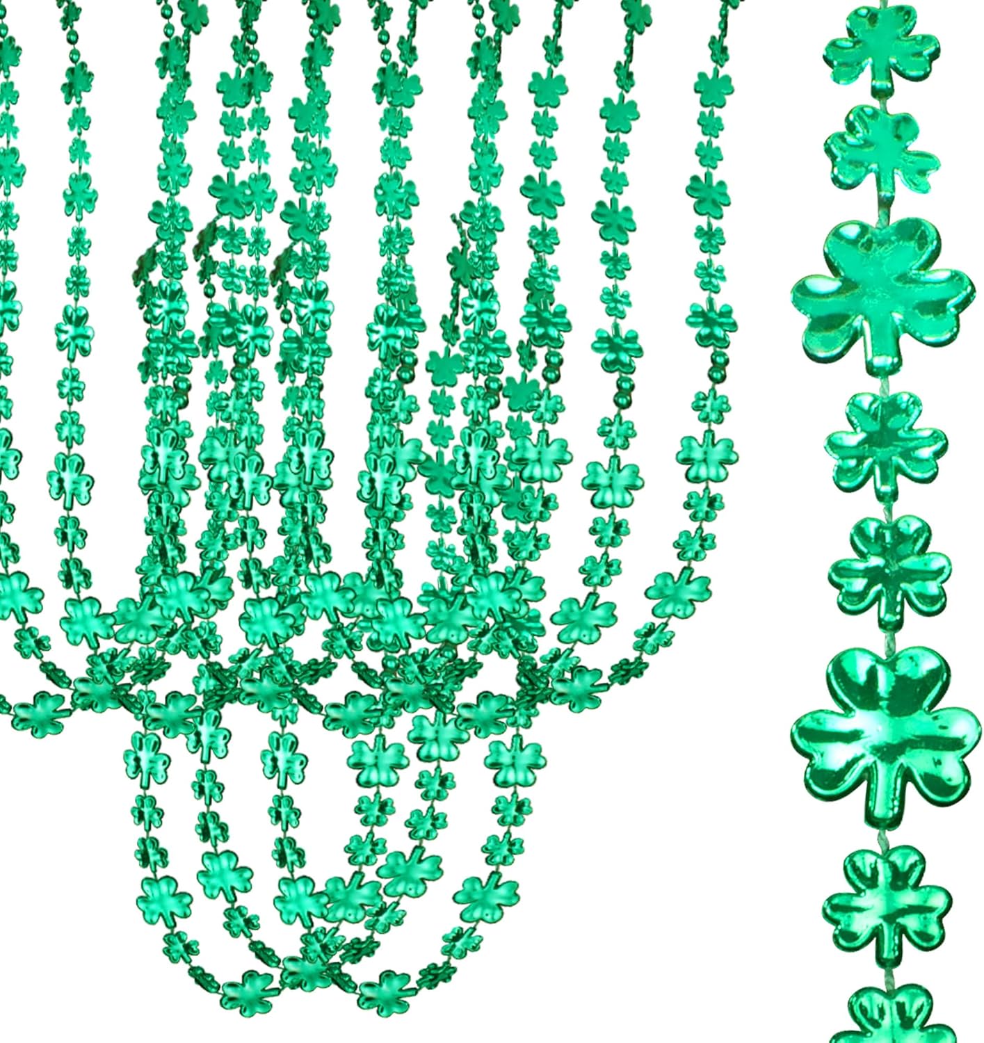 Shamrock Bead Necklaces