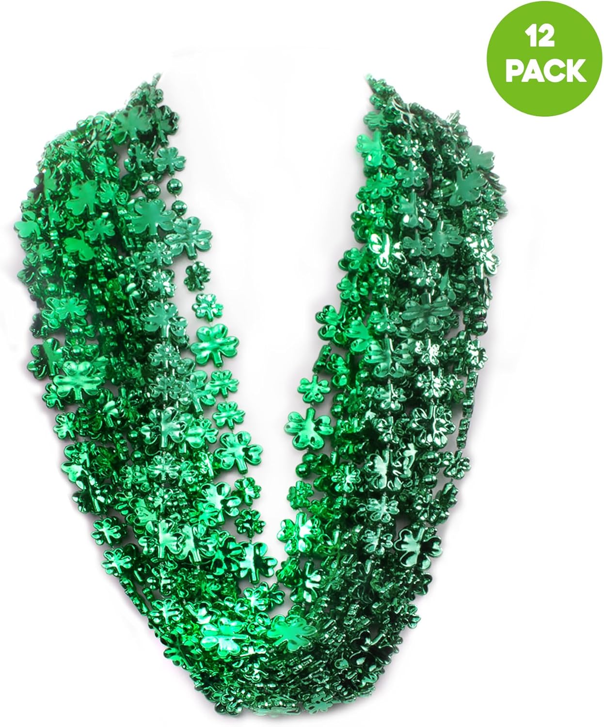 Shamrock Bead Necklaces