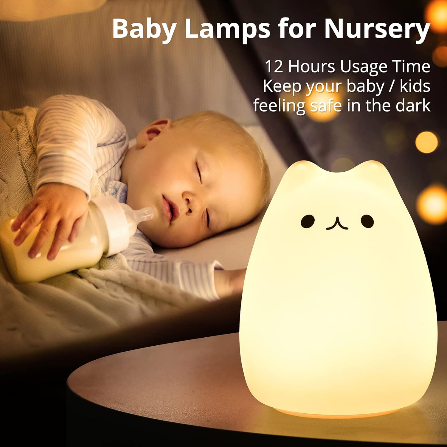Cute Kitten Night Light