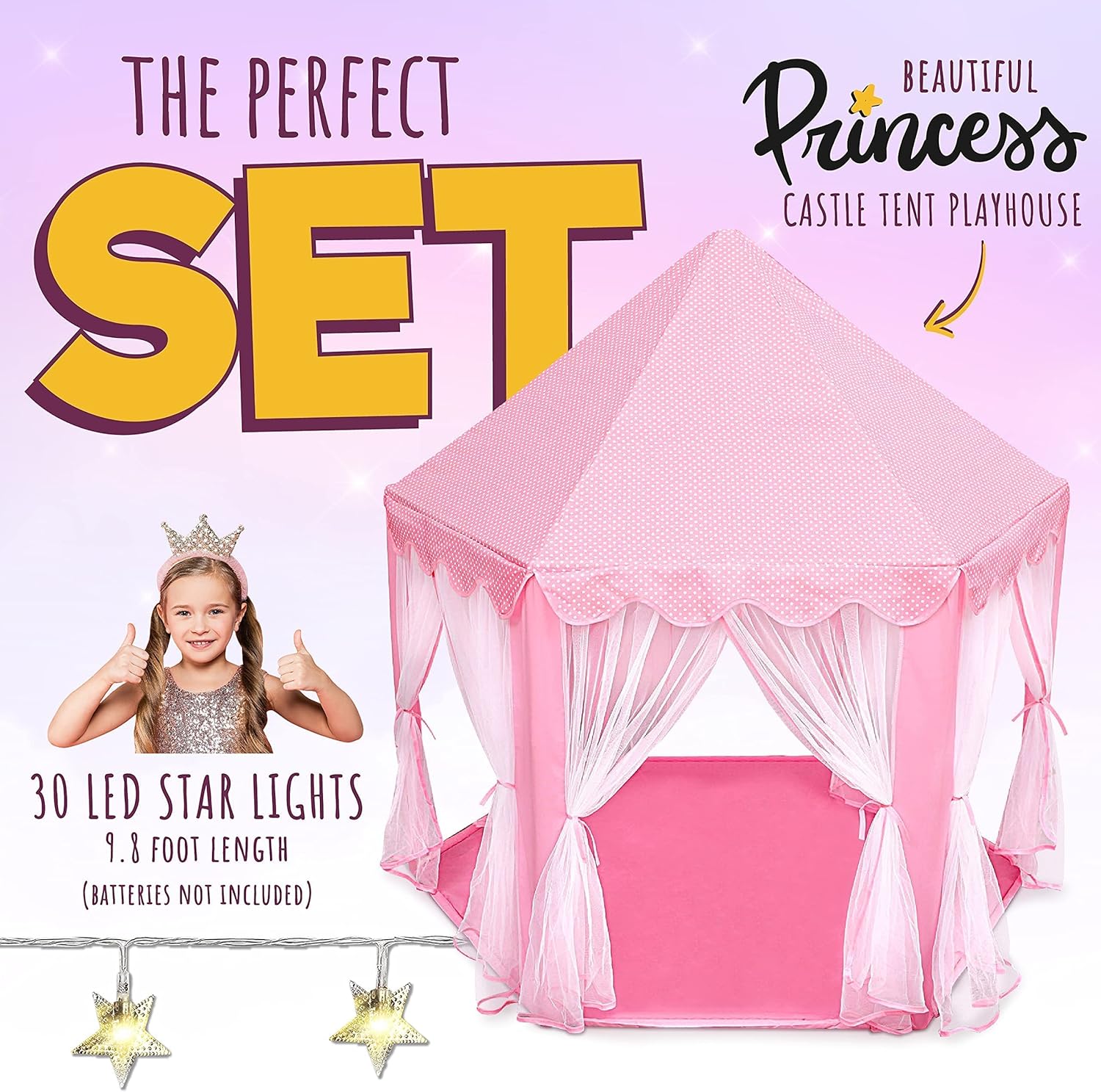Princess Castle Playhouse Tent