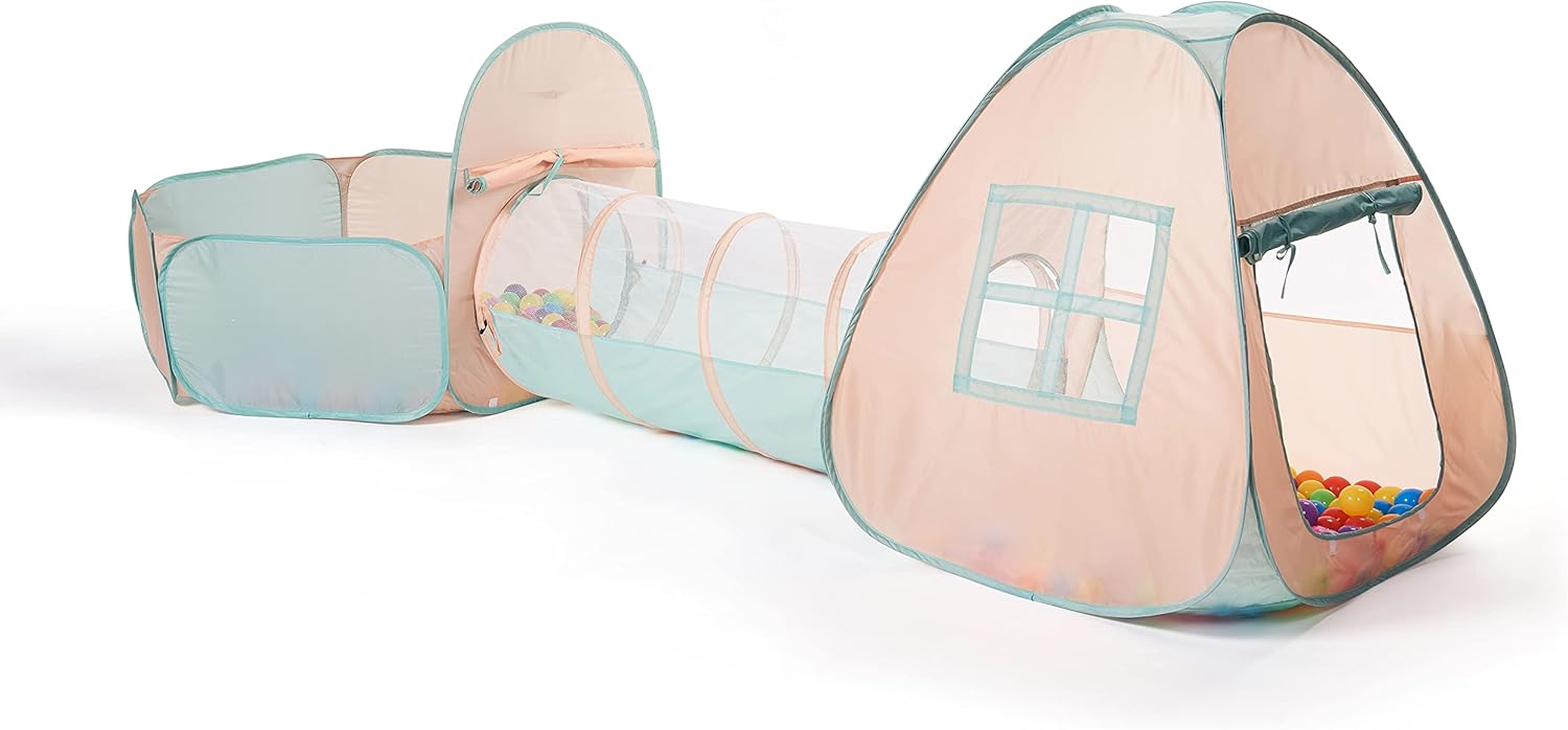 3-in-1 Pop-Up Kids Play Tent
