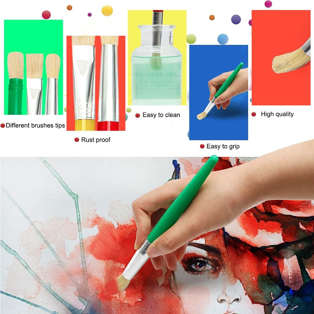 Pack Children's Paintbrush