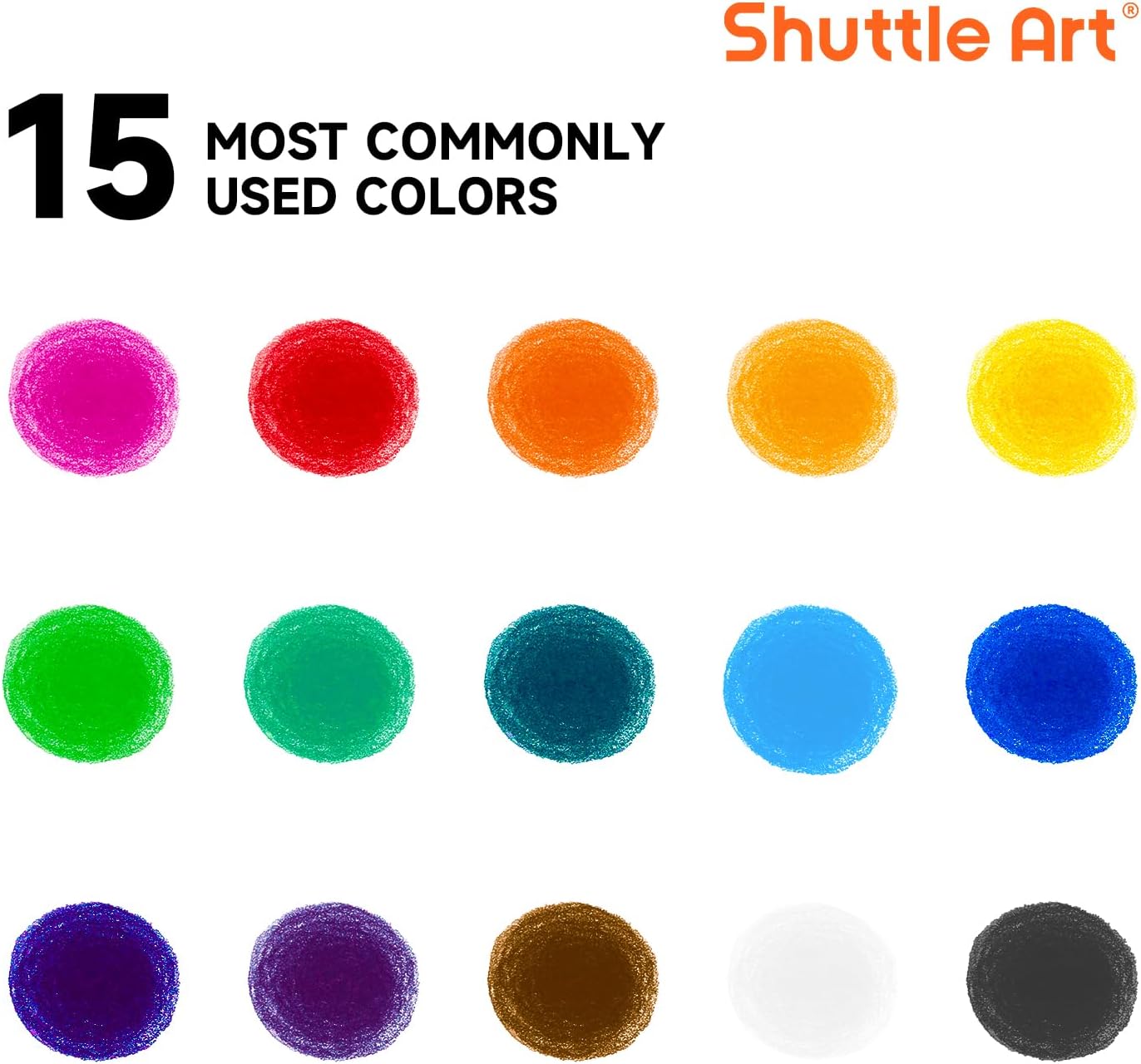 15 Colors Tempera Paint Stick