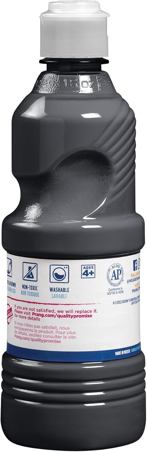 16 oz Washable Paint, Black