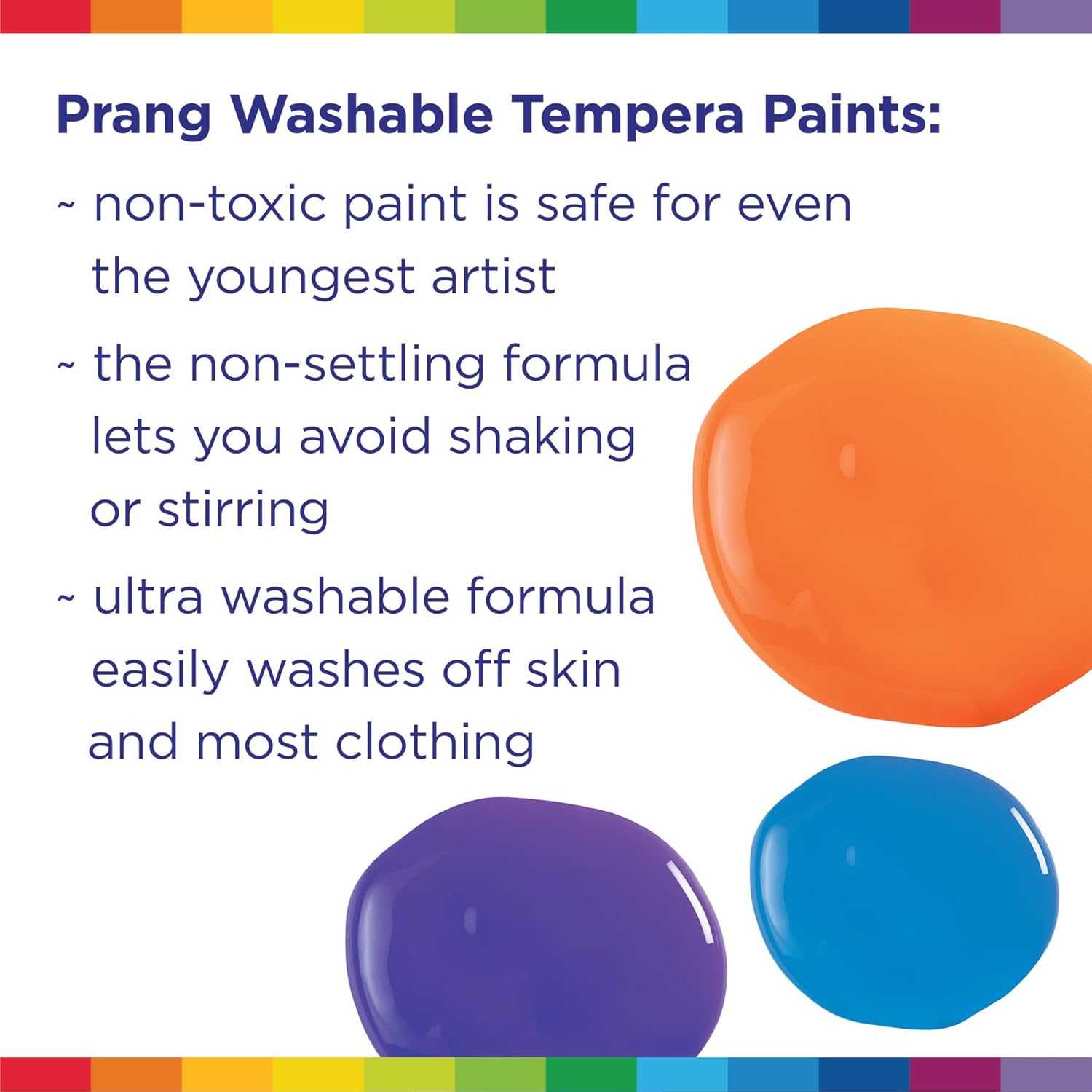 16 oz Washable Paint, Black
