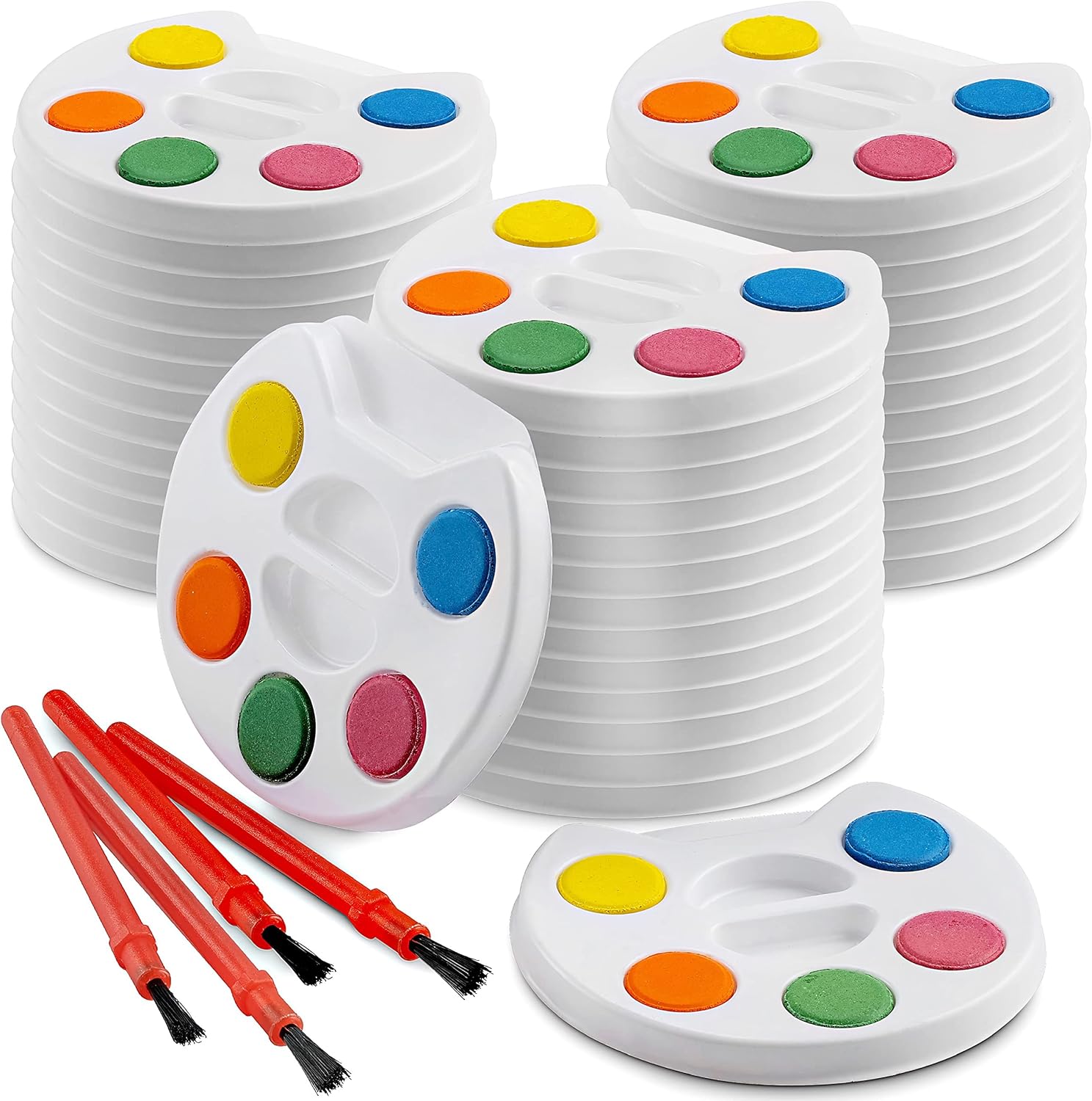 24 Pack Mini Watercolor Kids Paint Set