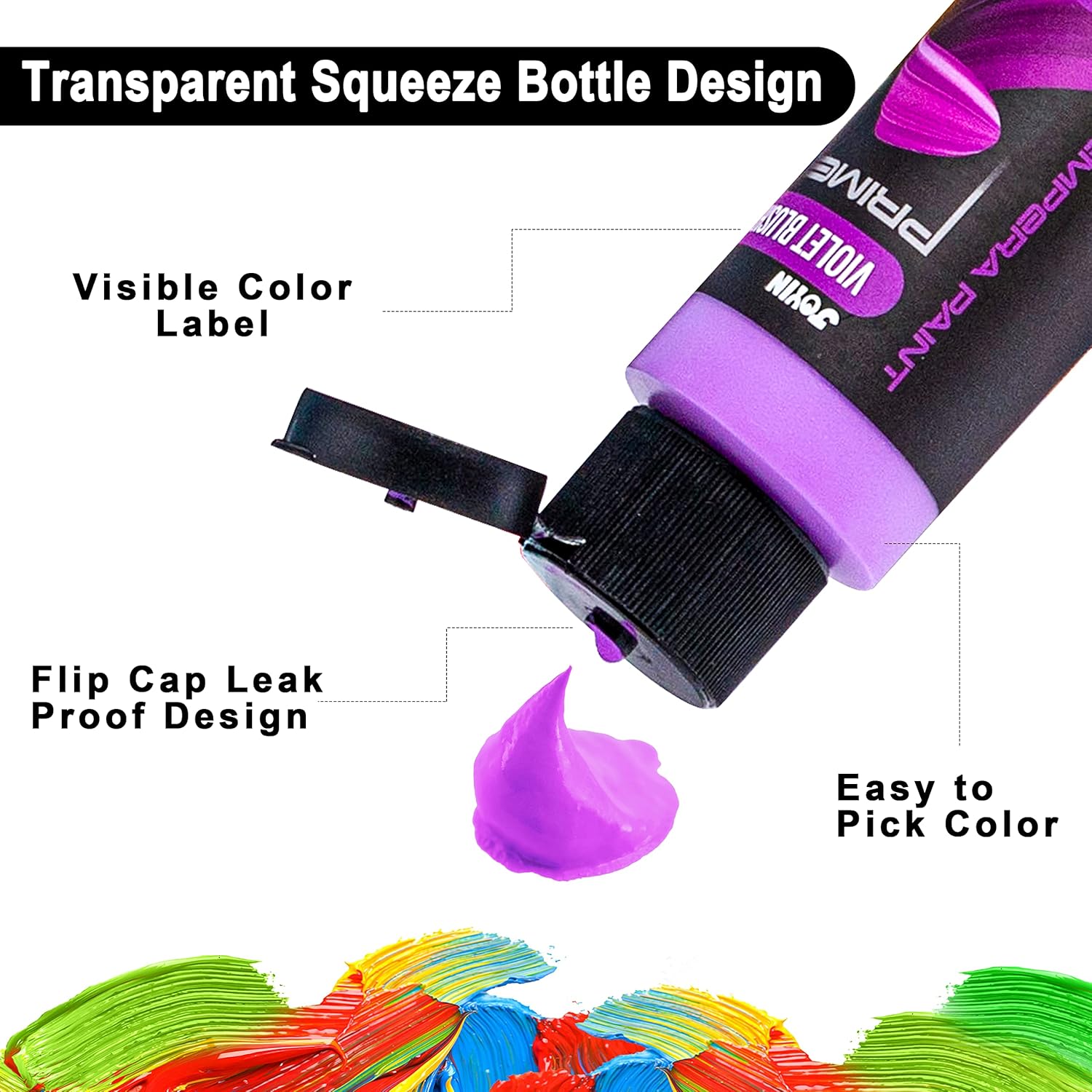 Pack Children's Washable Painting Set