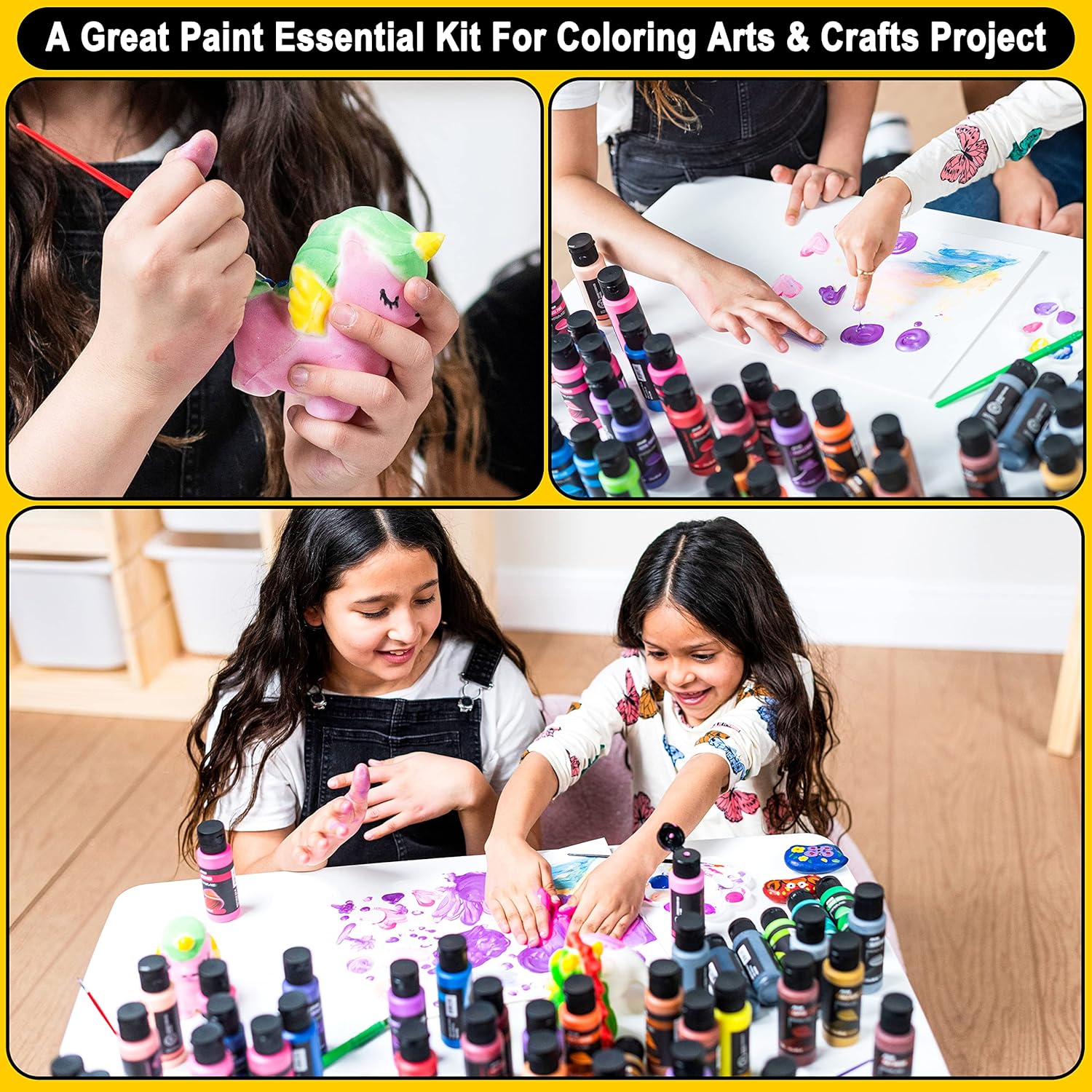 Pack Children's Washable Painting Set