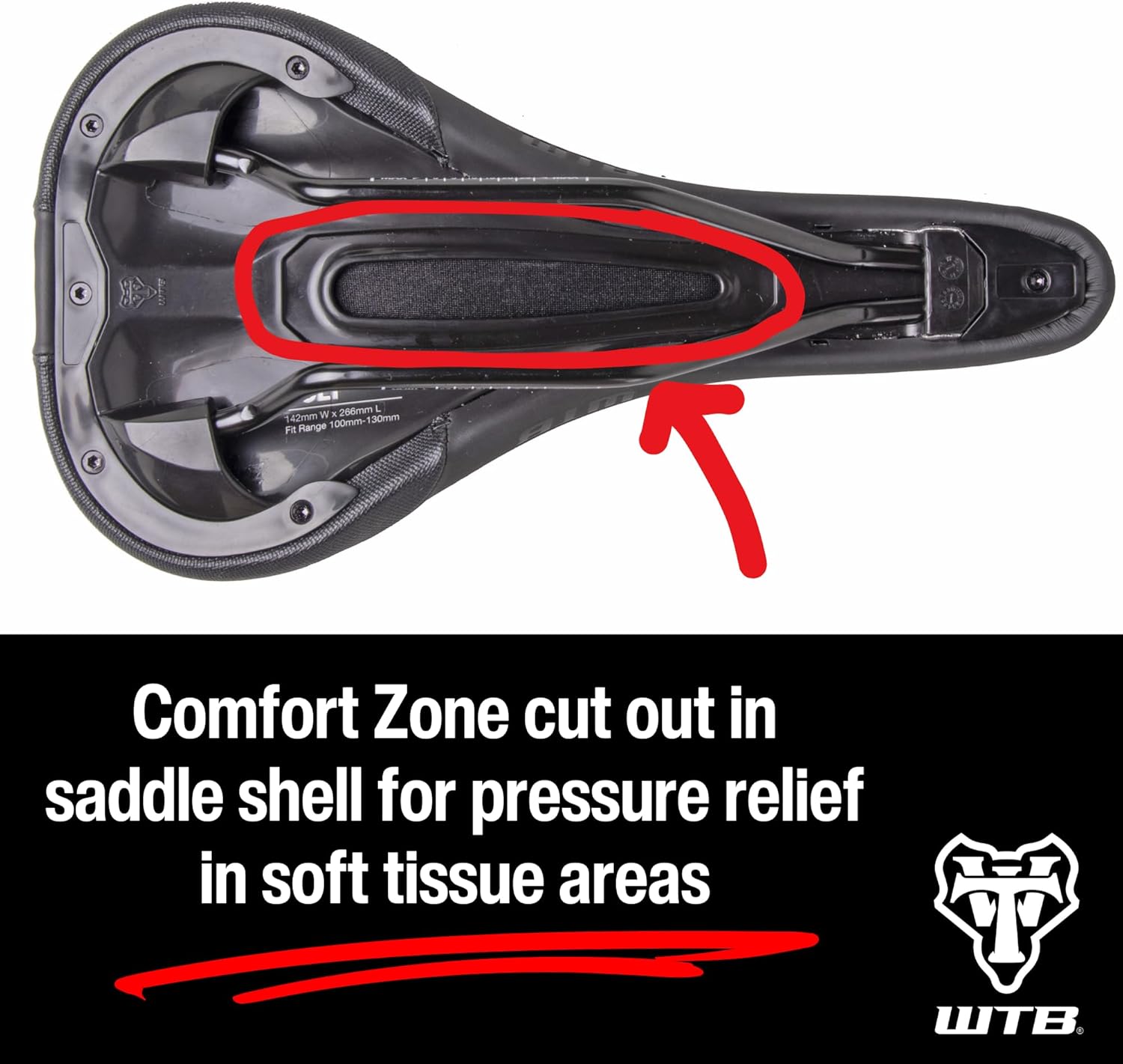 Medium Thickness Bike Saddle