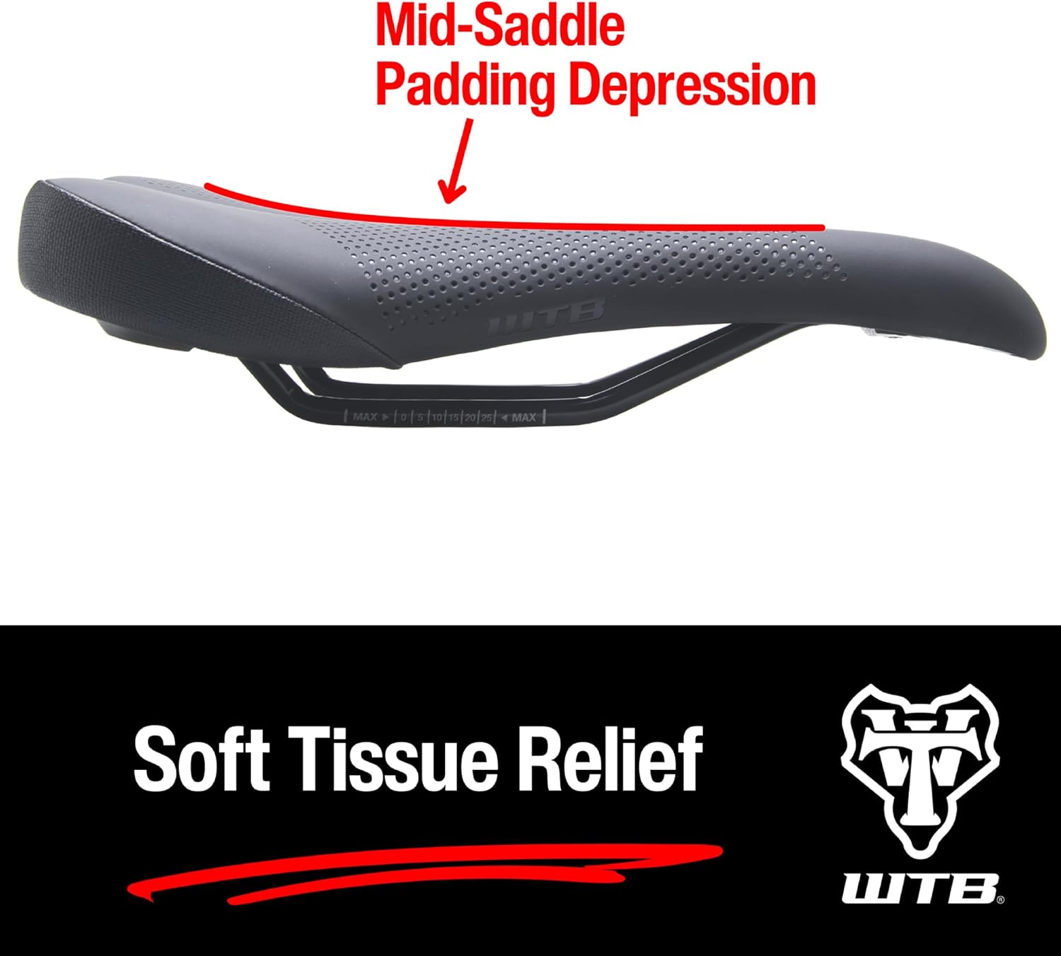 Medium Thickness Bike Saddle