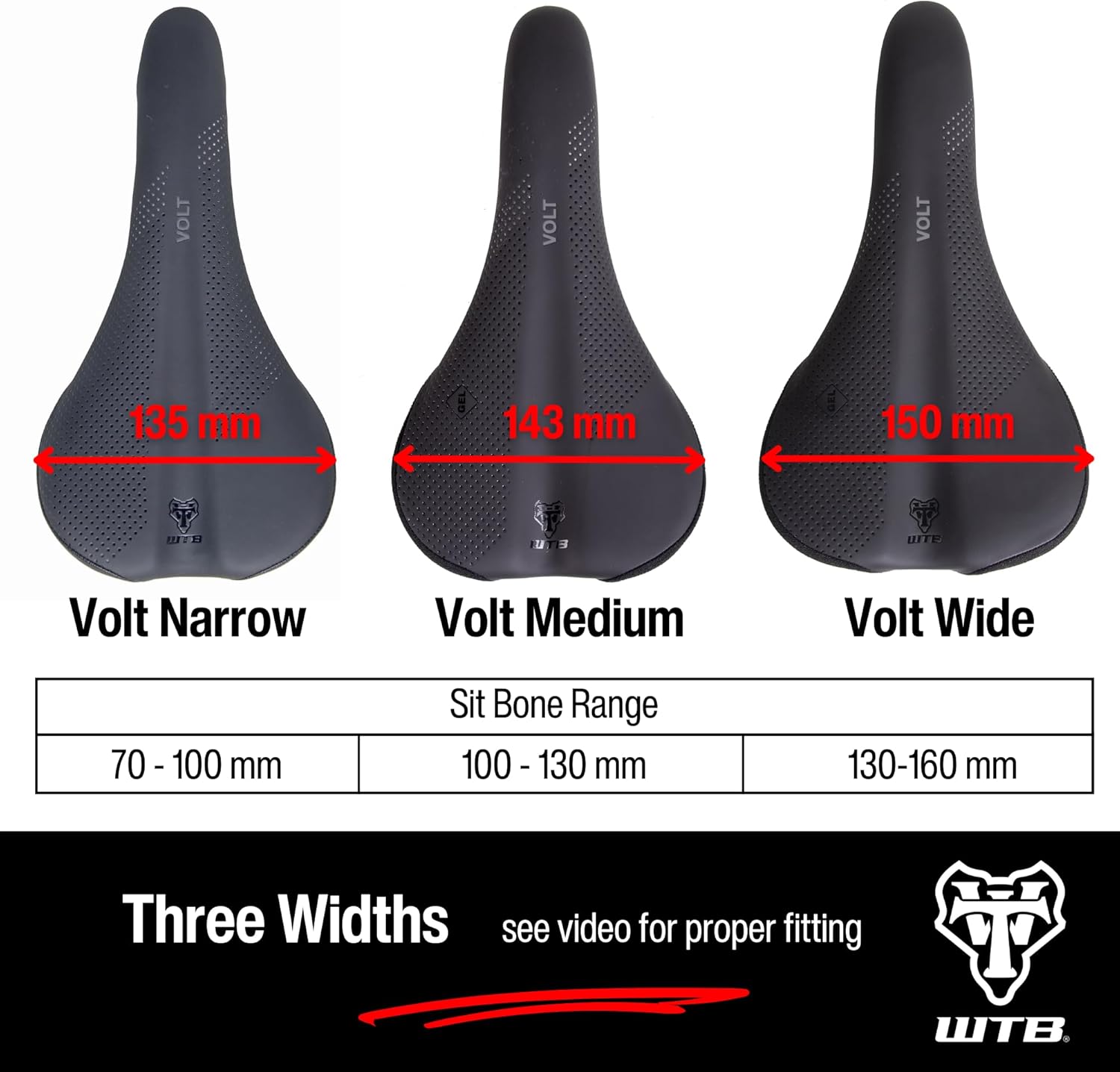Medium Thickness Bike Saddle