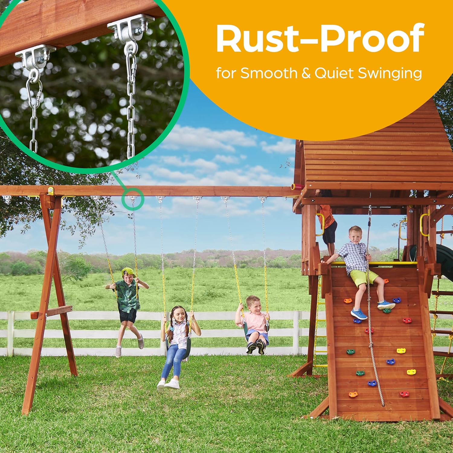 Swing Set Hanger - 2 Heavy Duty Brackets