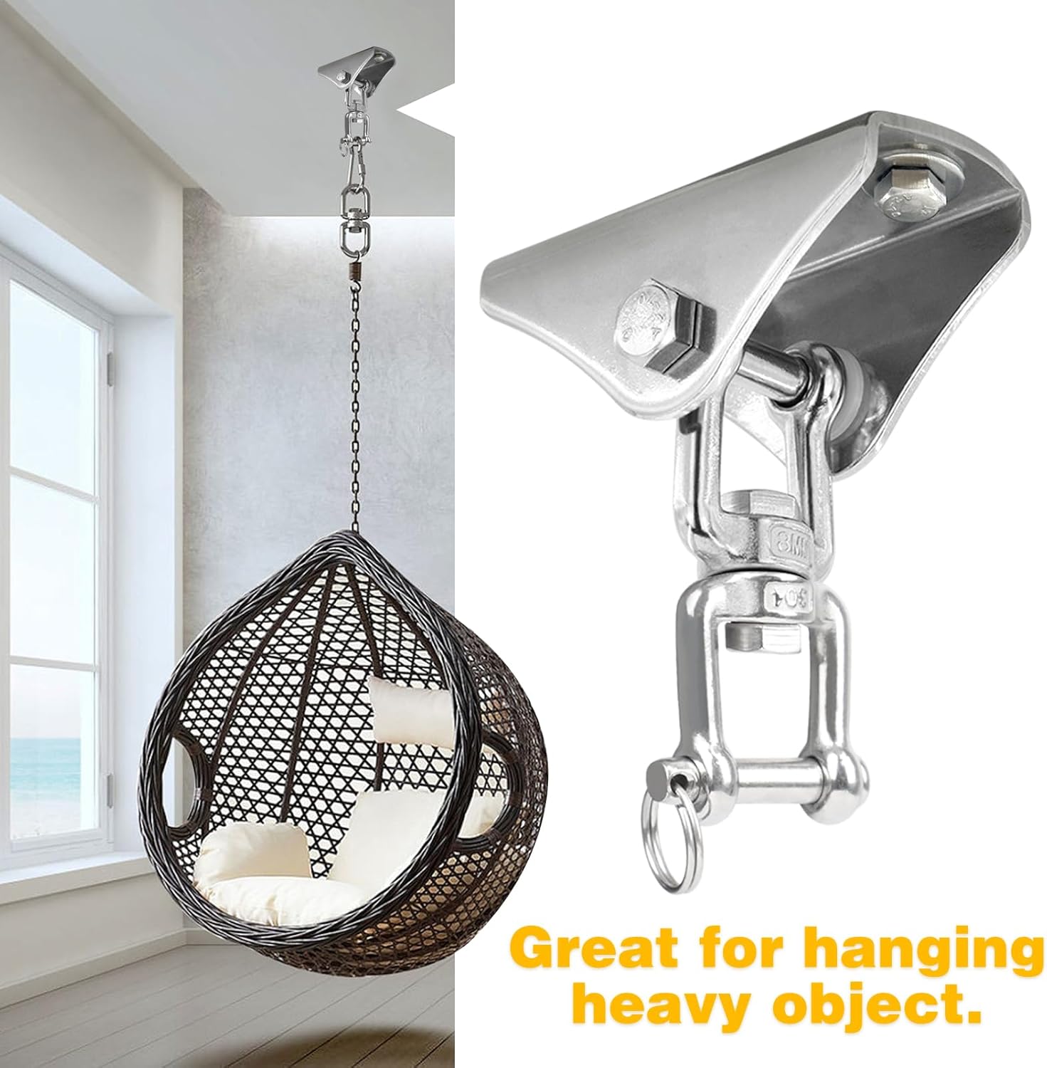 Heavy Duty Swing Hooks for Wooden Sets