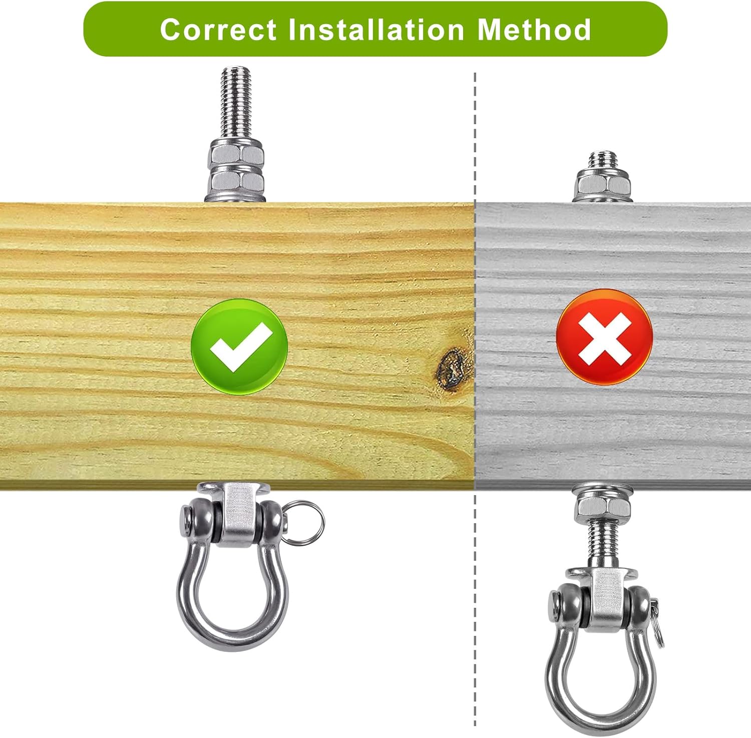 Heavy Duty Bearing Swing Hangers