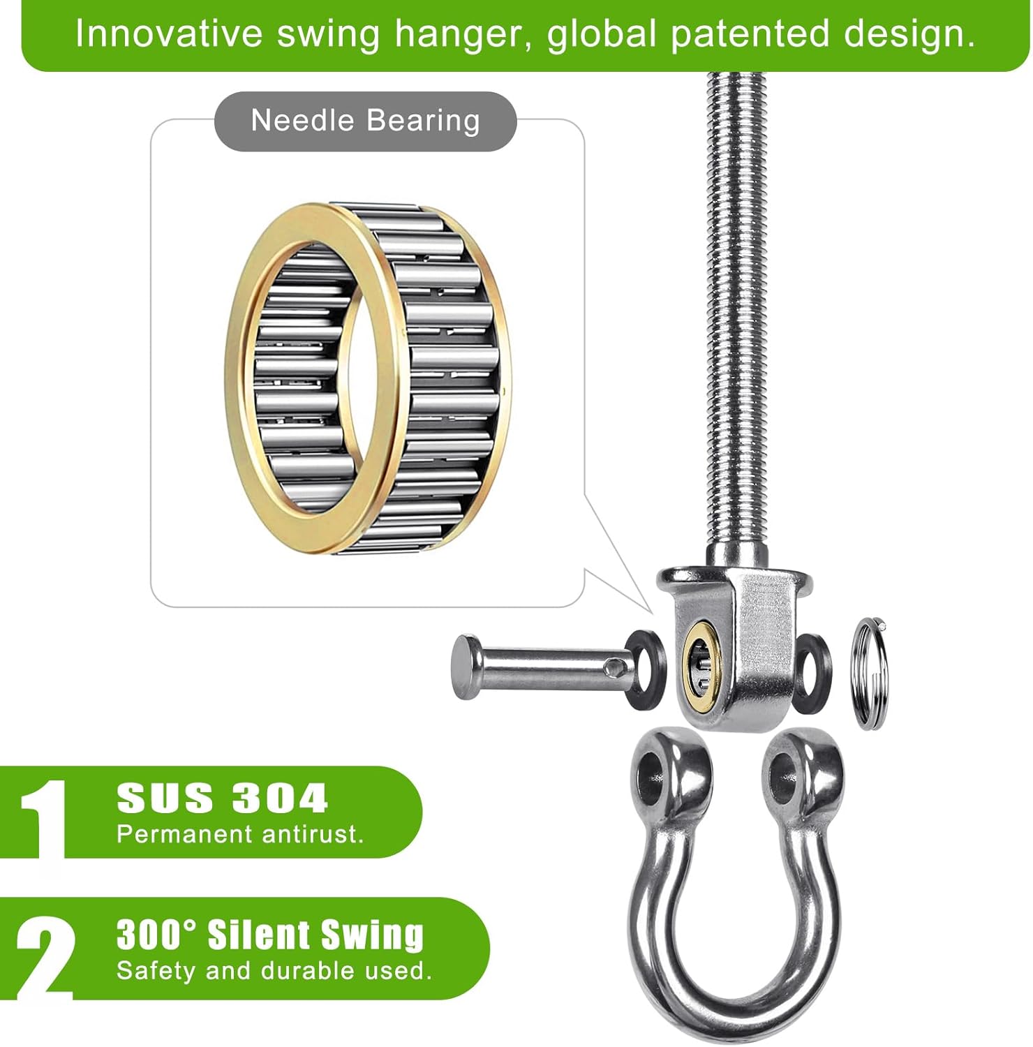 Heavy Duty Bearing Swing Hangers