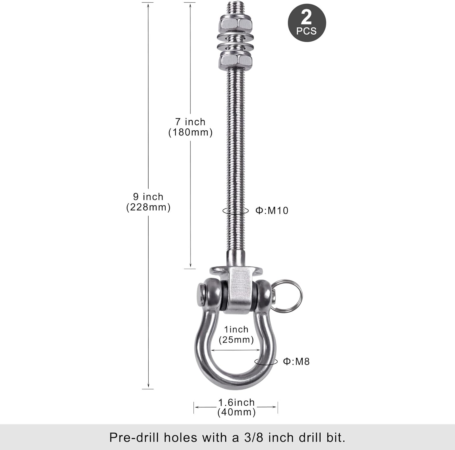 Heavy Duty Bearing Swing Hangers