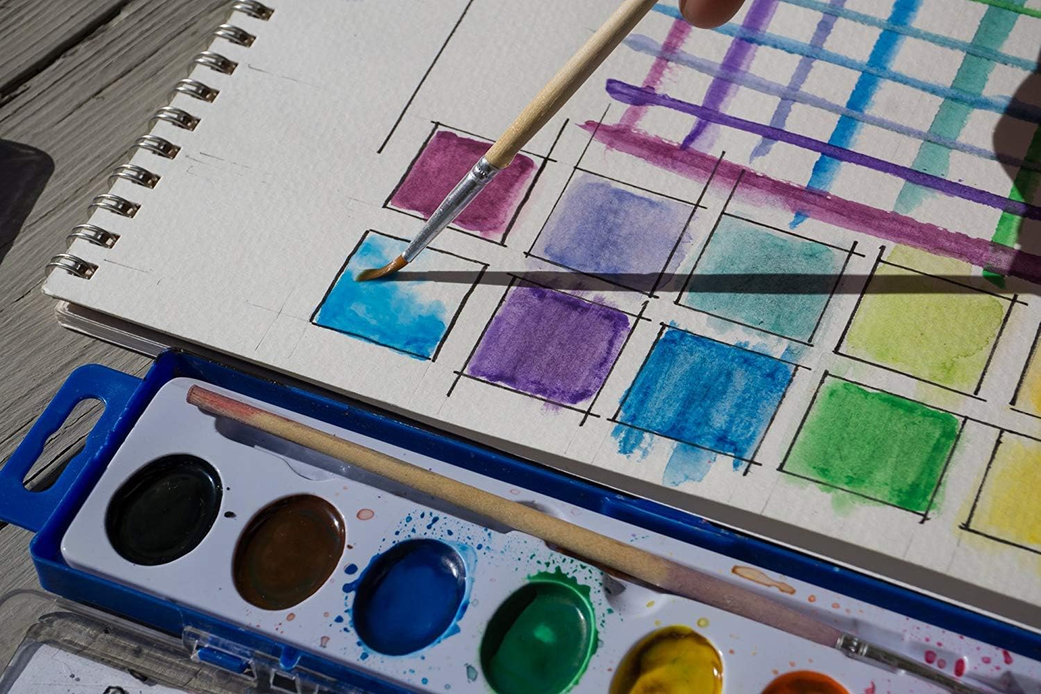 10 Pack Color Bulk Watercolors