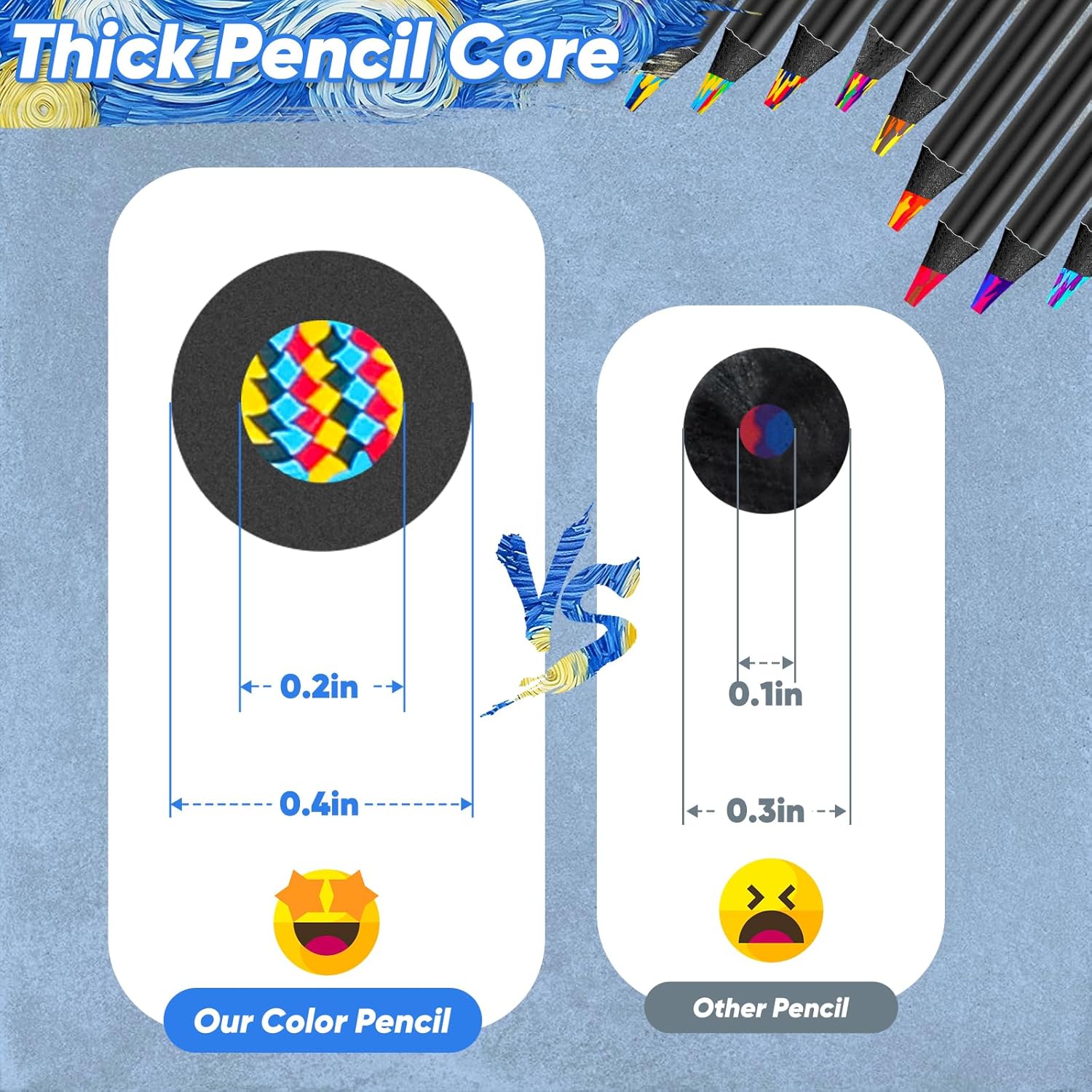 6 Pack Pencils