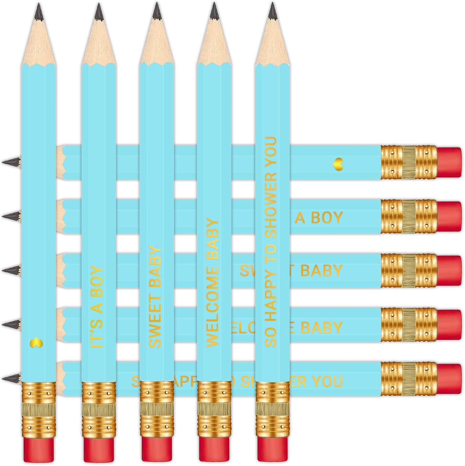 6 Pack Los Angeles Dodgers Pencils