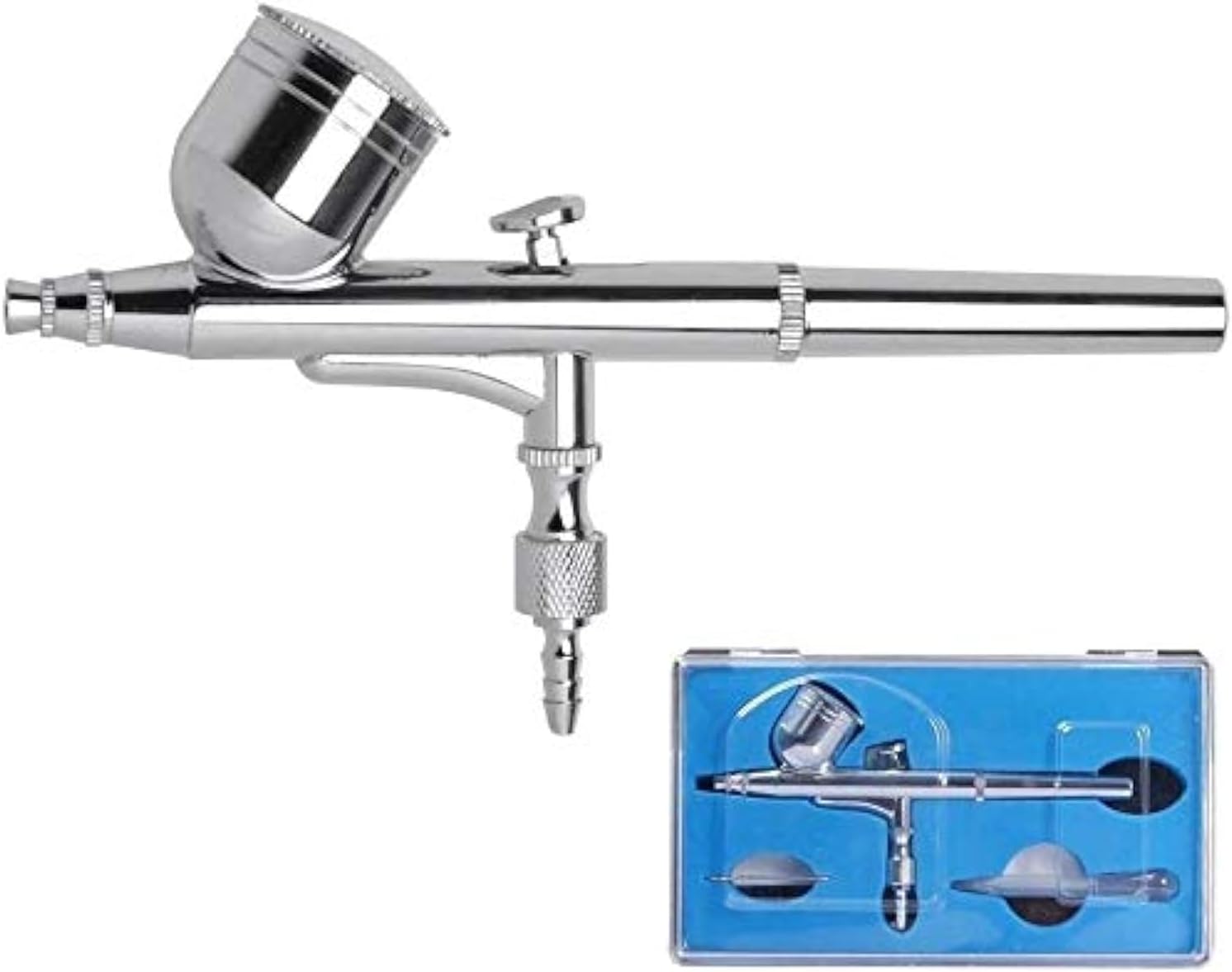 0.3mm Gravity Feed Double Action Spray Gun Paint Gun Set