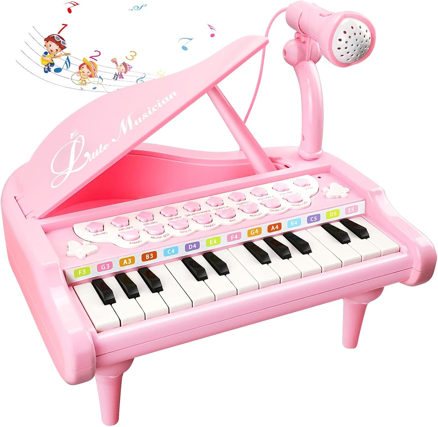 Pink Piano Toys for Girls