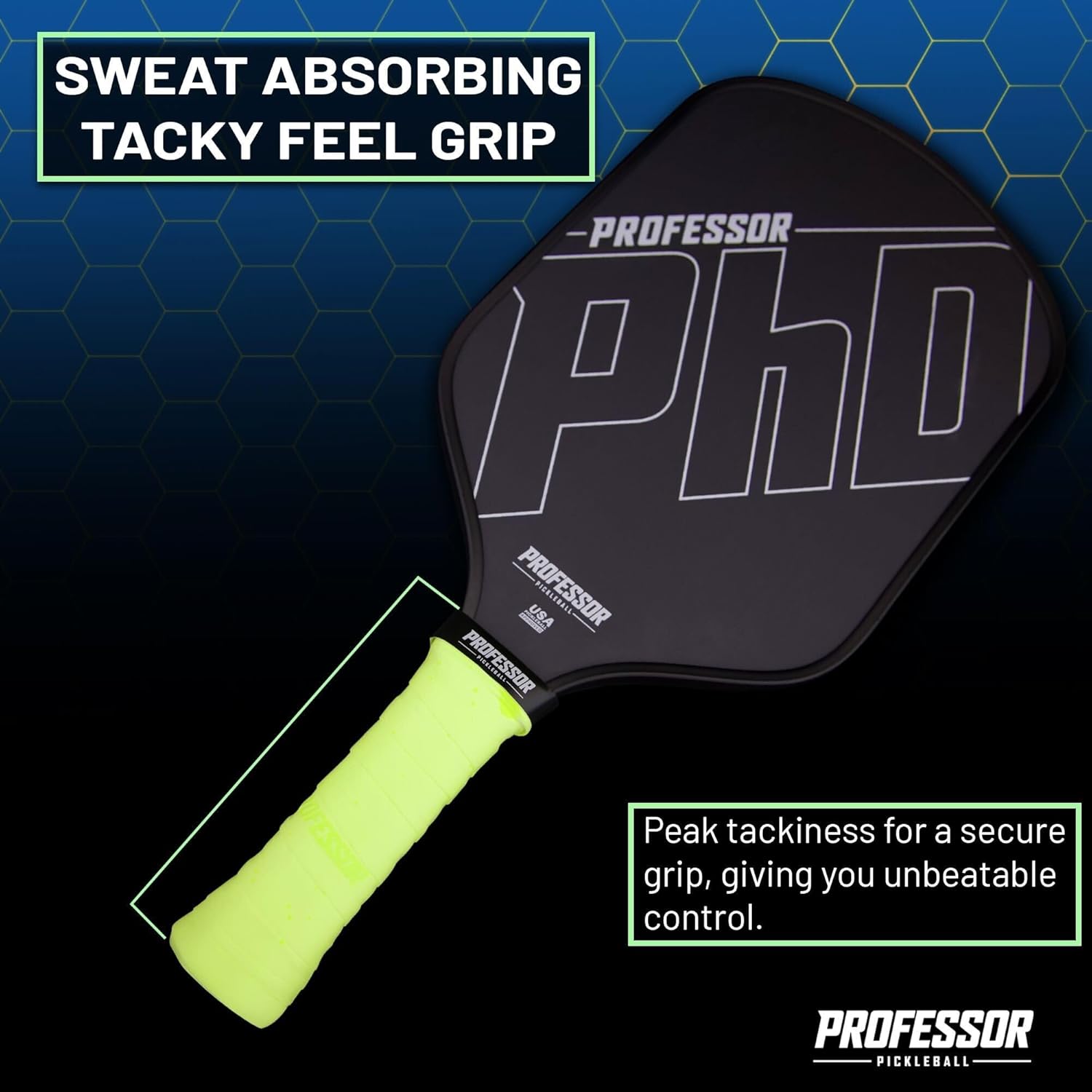 6 and 12 Pack P-Tac Pickleball Paddle Overgrip