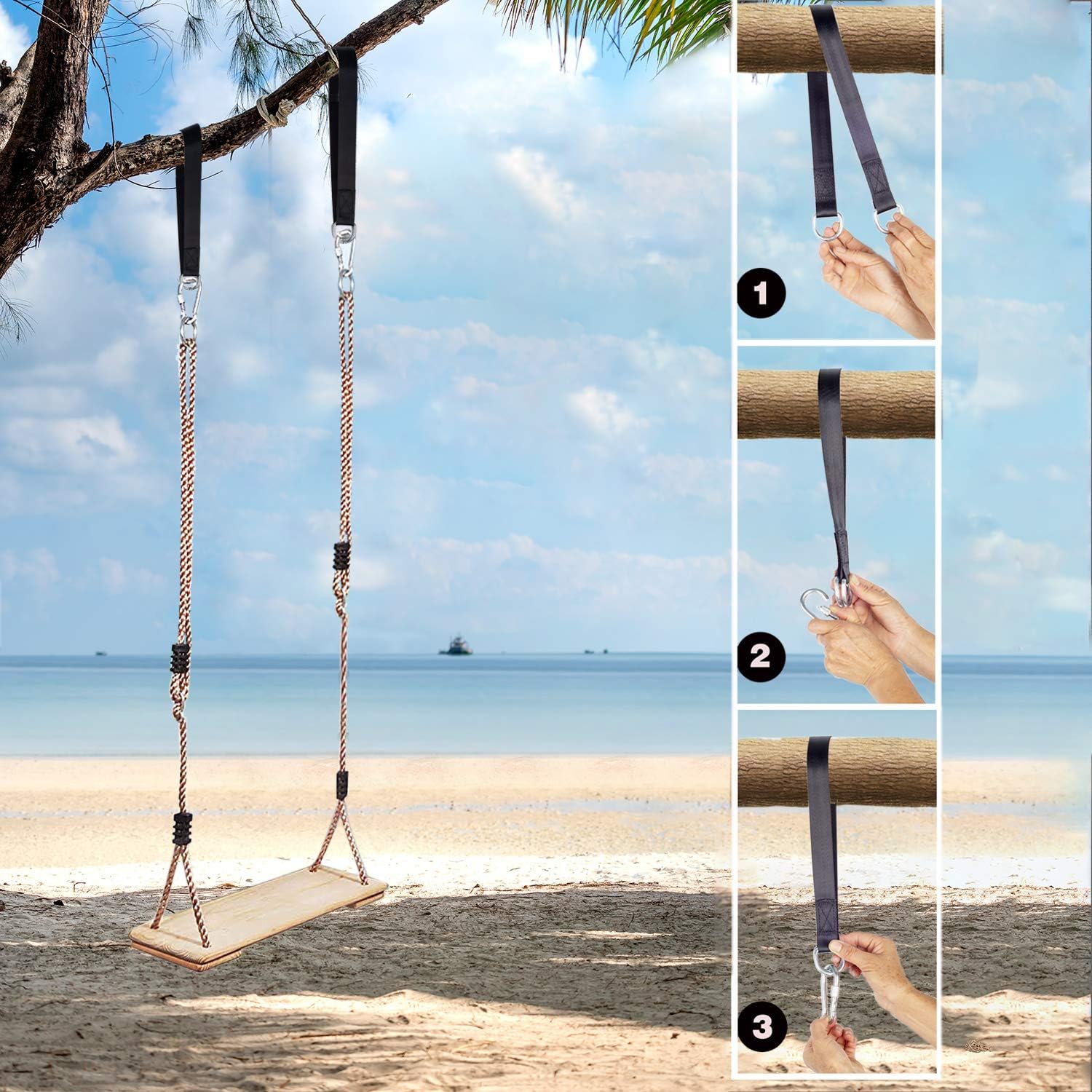 Wooden Swing Seat