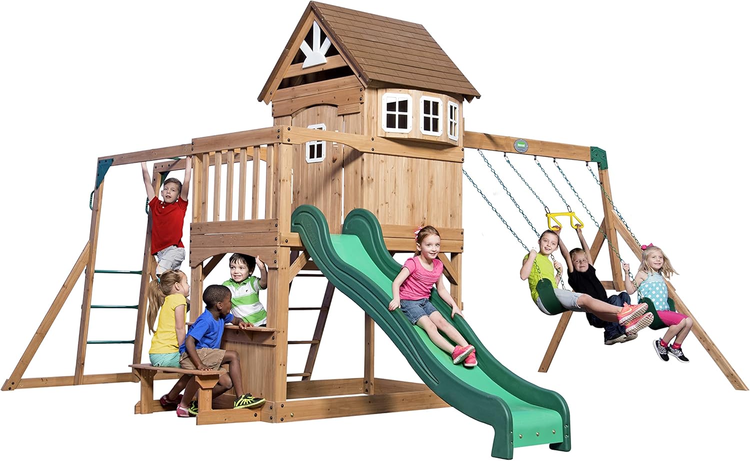 Backyard Discovery Montpelier Toy Swing Set