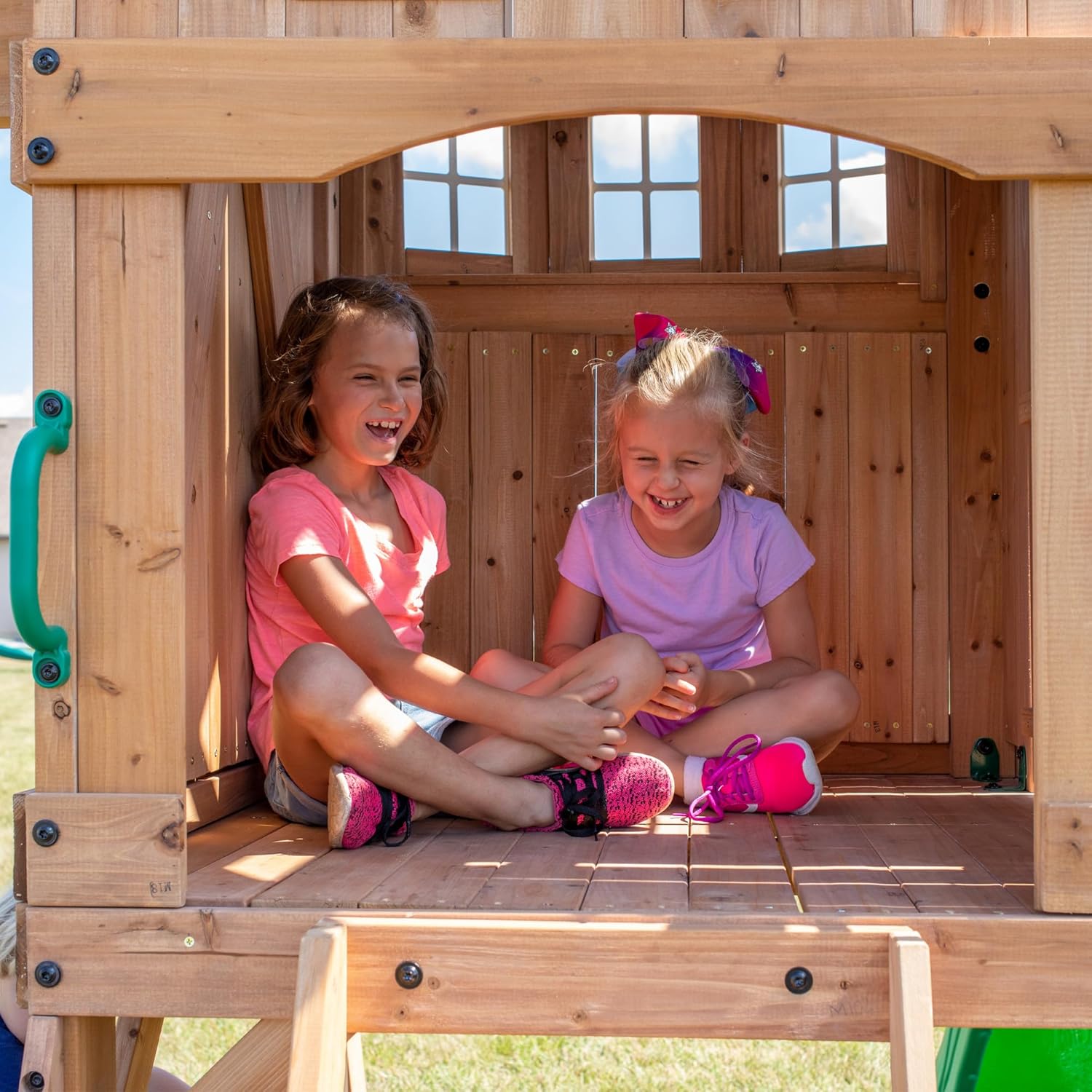 Backyard Discovery Montpelier Toy Swing Set