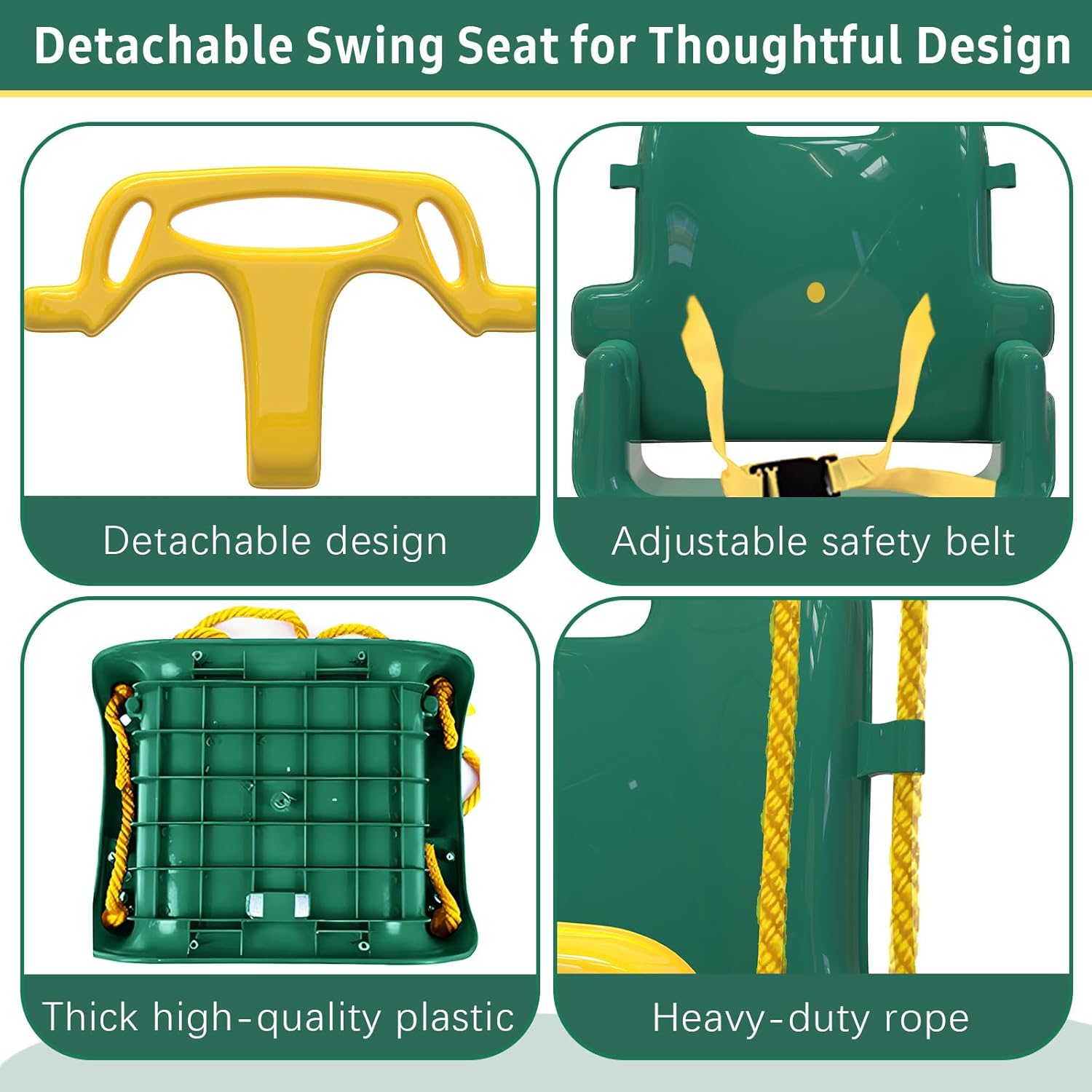 2 in 1 Toddler Swing and Infant Pullover