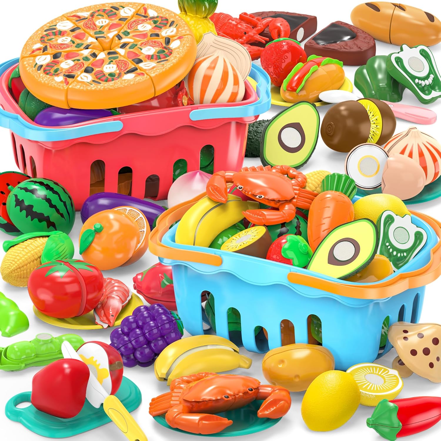 Hape Egg Carton | 3 Hard Boiled Eggs with Easy Peel Shells and 3 Frying, Wooden Realistic Educational Toys for Ages 3+, White and Yellow (E3156)