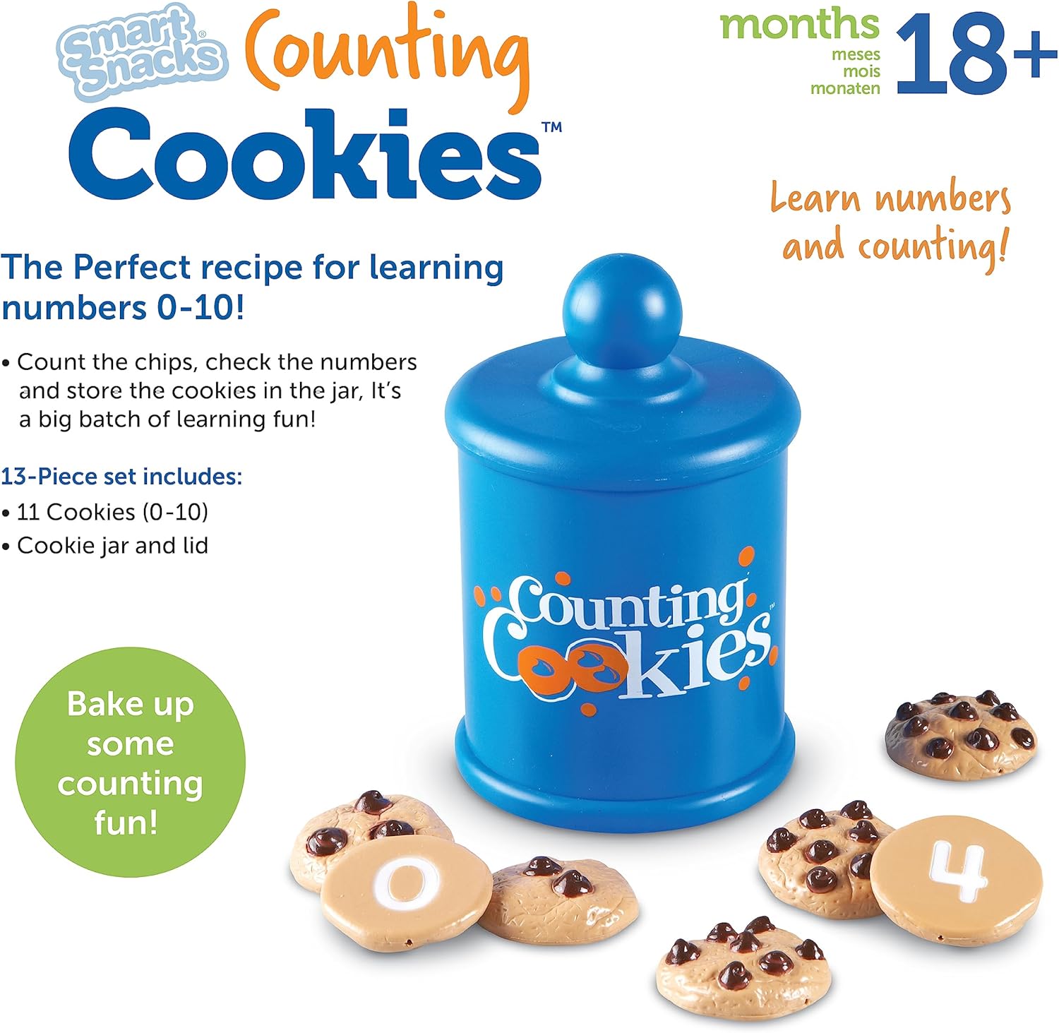 13 Pack Smart Counting Cookies