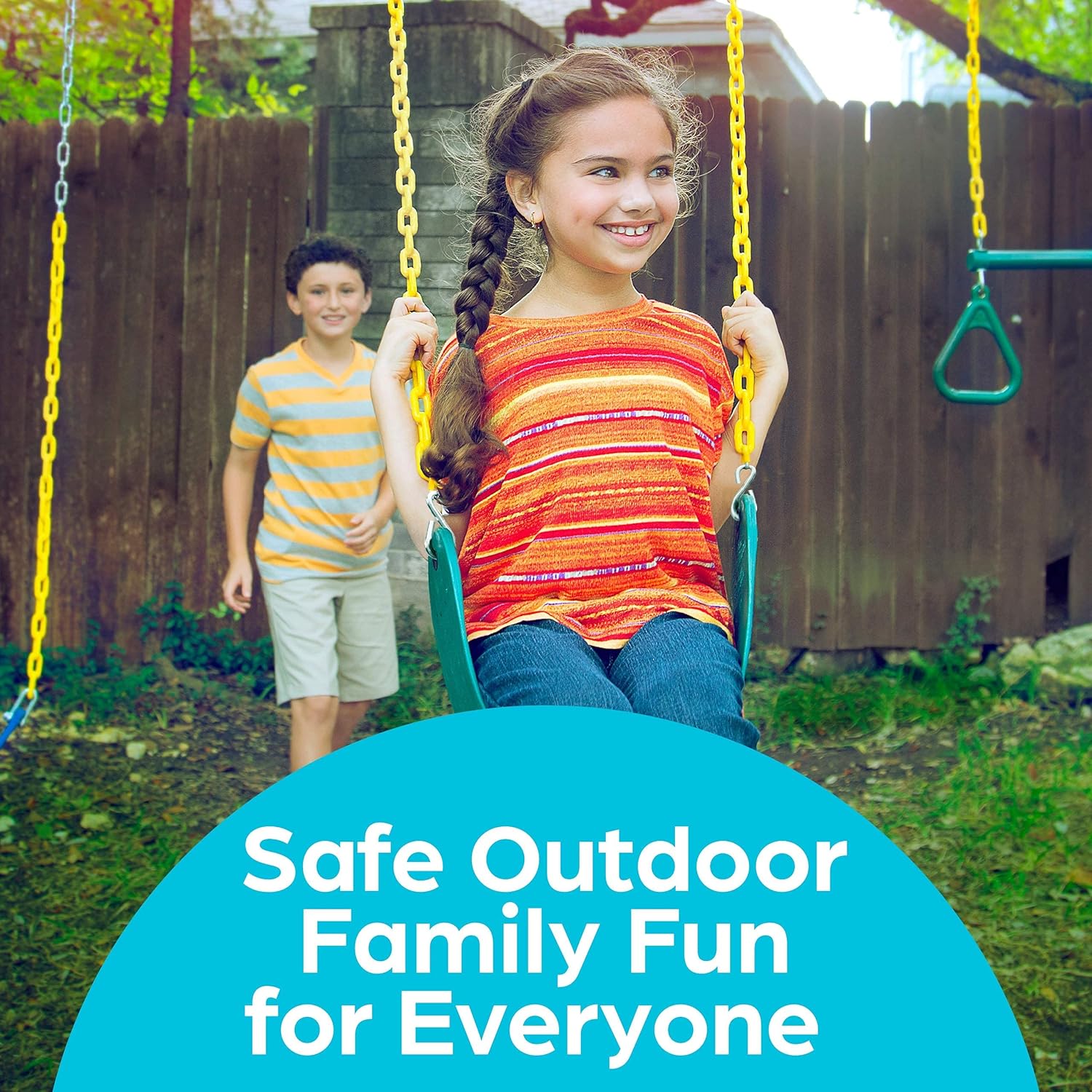 Gym Kingdom Swing Outdoor Swing Set