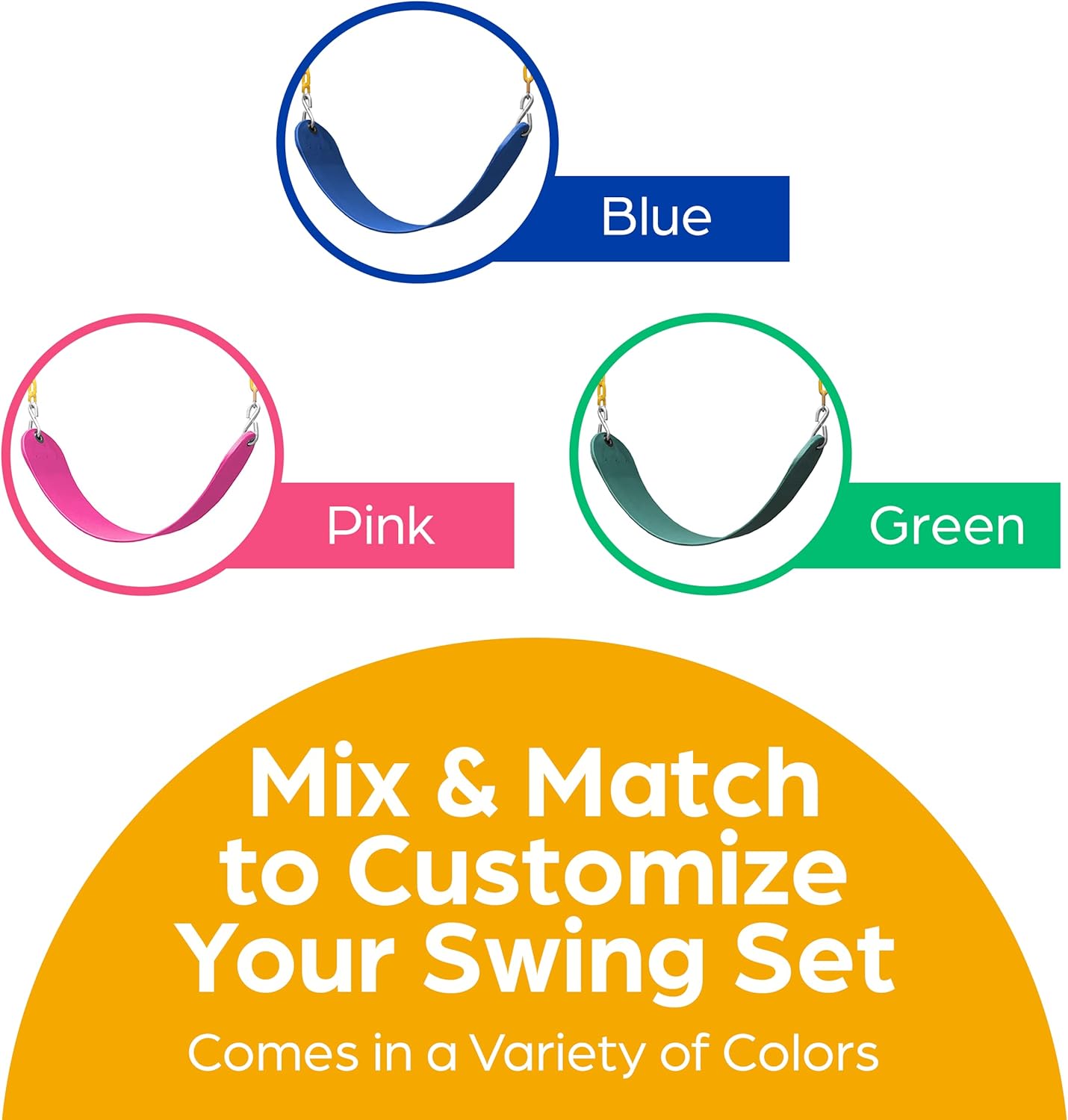 Gym Kingdom Swing Outdoor Swing Set