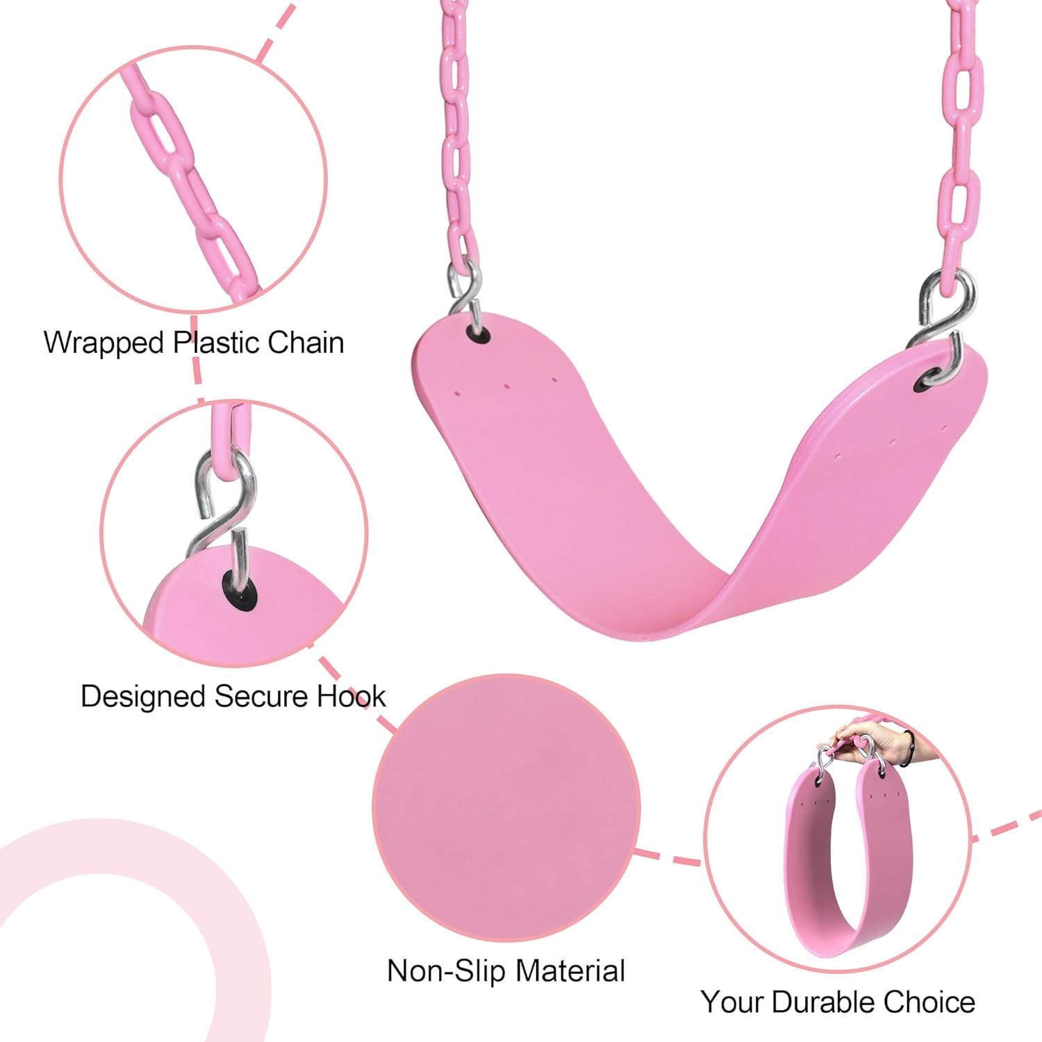 Pink Swing Seat