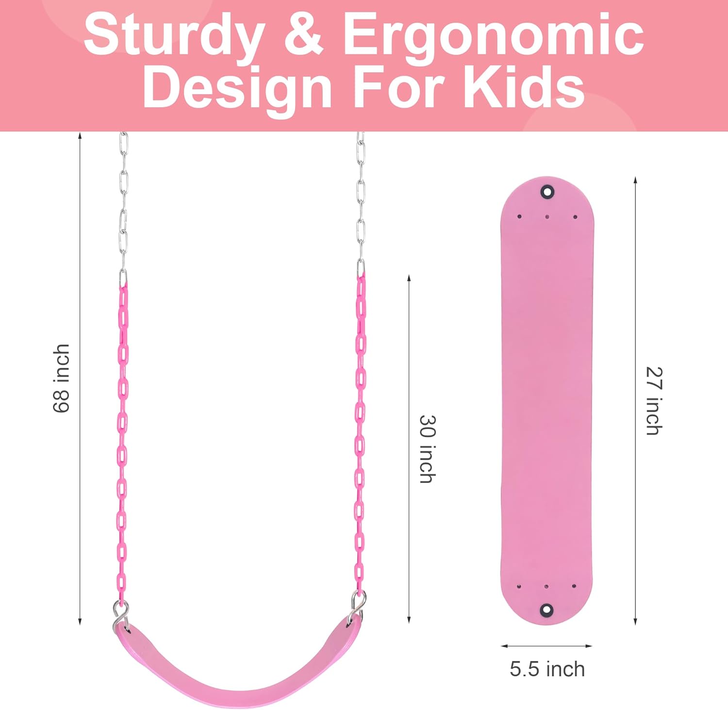 Pink Swing Seat