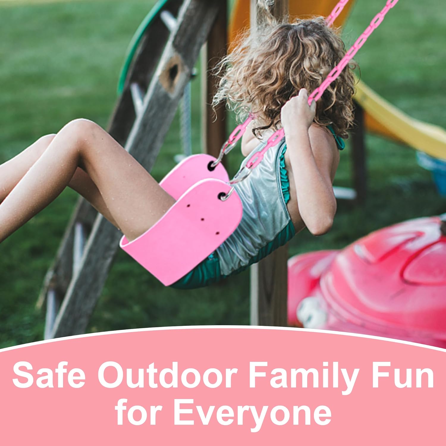 Pink Swing Seat