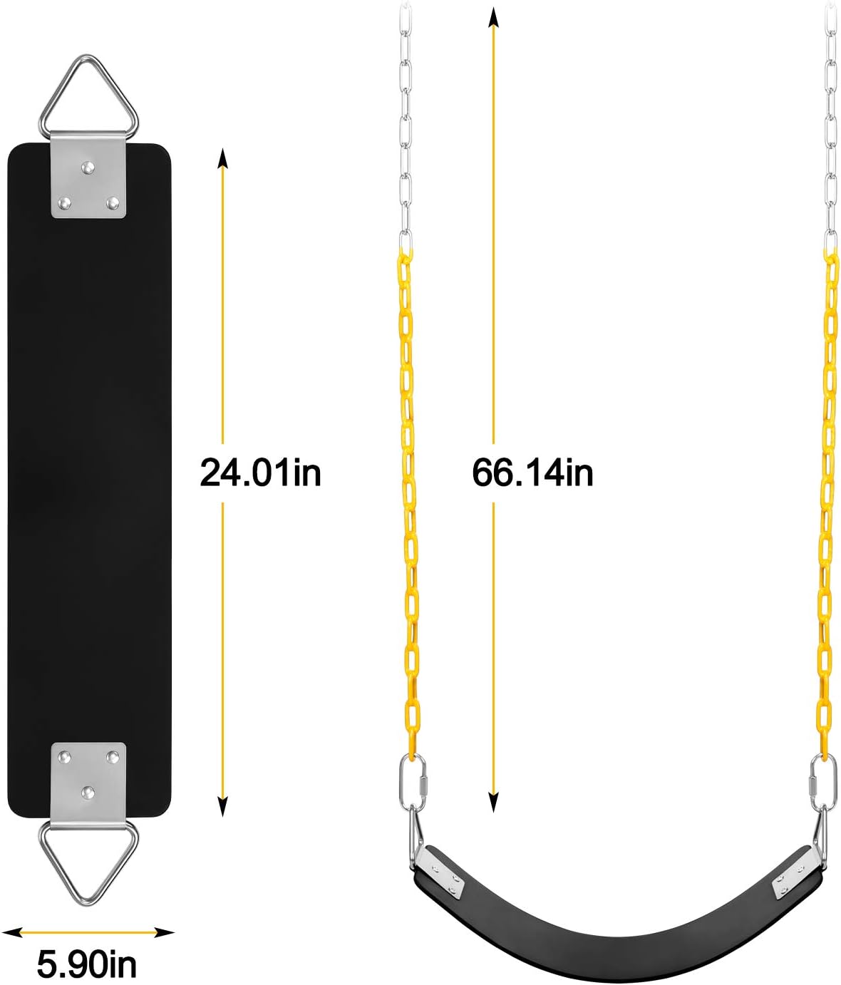 Swing Set with 66 in. Seat