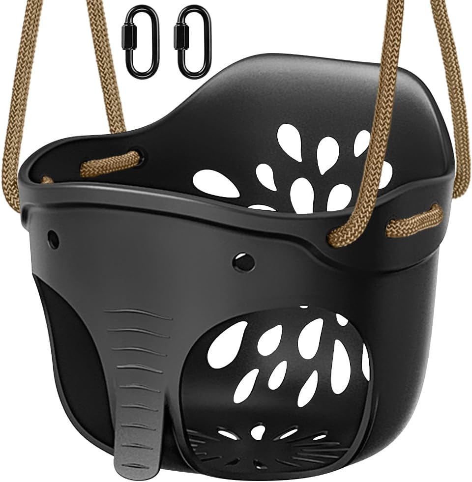 Heavy Duty High Back Full Bucket Toddler Swing Seat