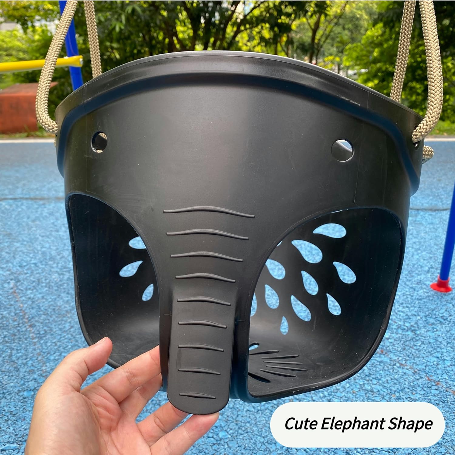 Heavy Duty High Back Full Bucket Toddler Swing Seat