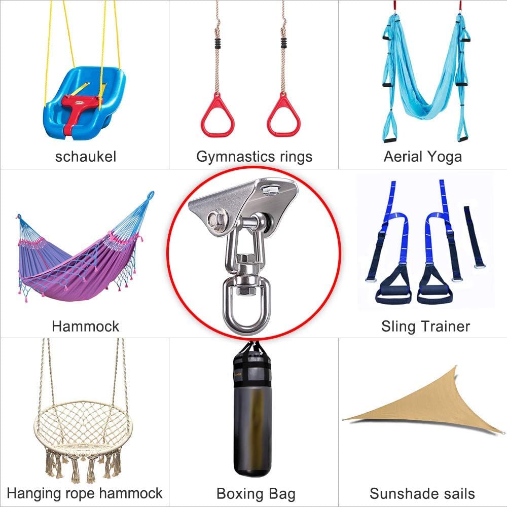 Heavy Duty Stainless Steel Swing Bracket Kit
