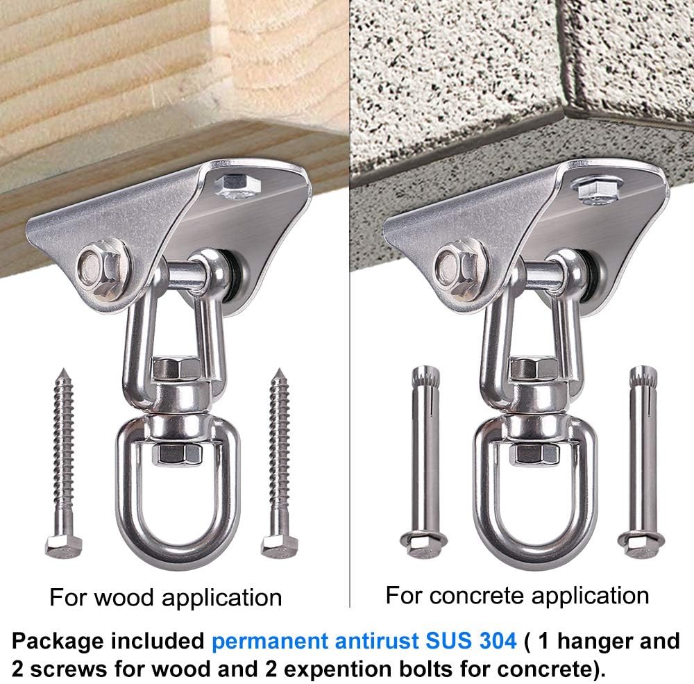 Heavy Duty Stainless Steel Swing Bracket Kit