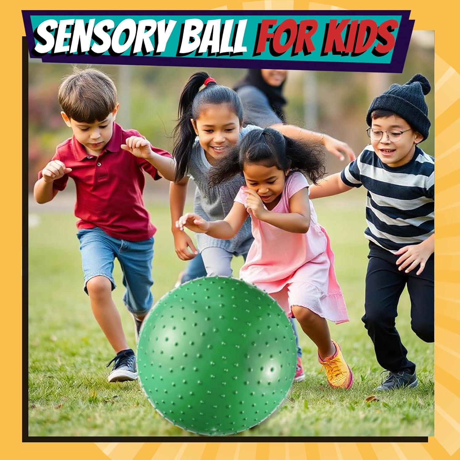5 Inflatable Jumbo Balls, 18 inches, With Hand Air Pump