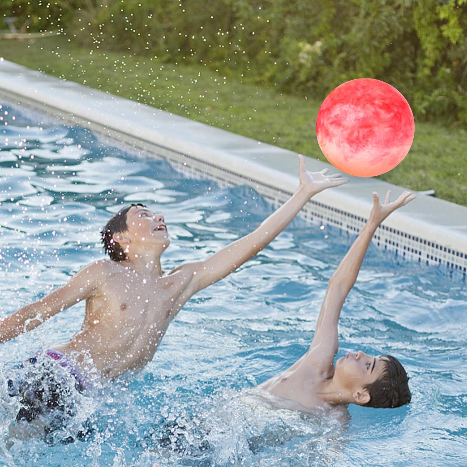 3 Otter 5 Playground Balls with Pumps, 9-Inch Bouncing Sensory Balls