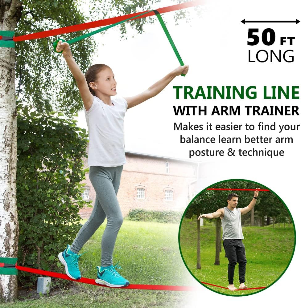 50 ft Ninja Warrior Kids Obstacle Course