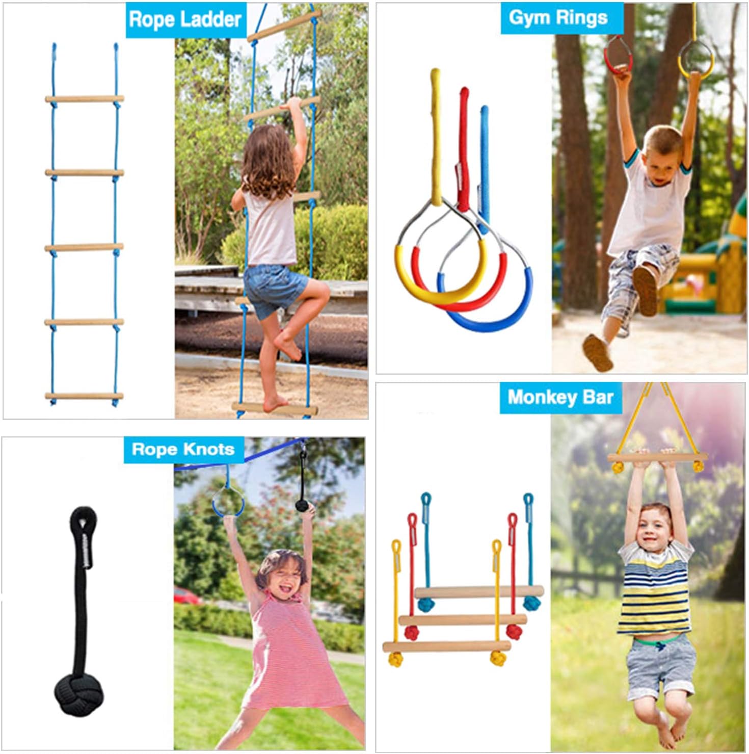 Obstacle Course Kids Backyard